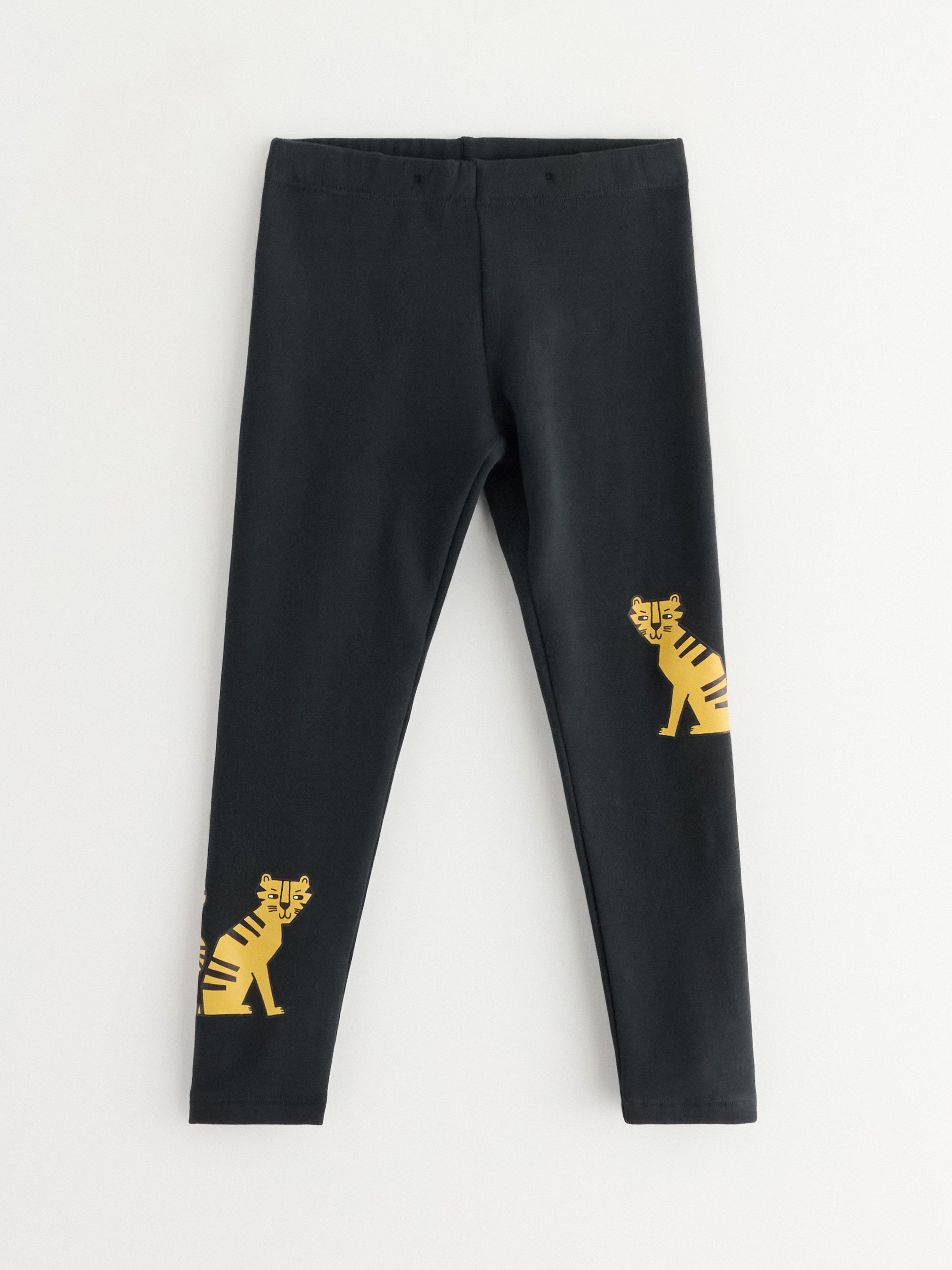 Leggings - Børn - Sort