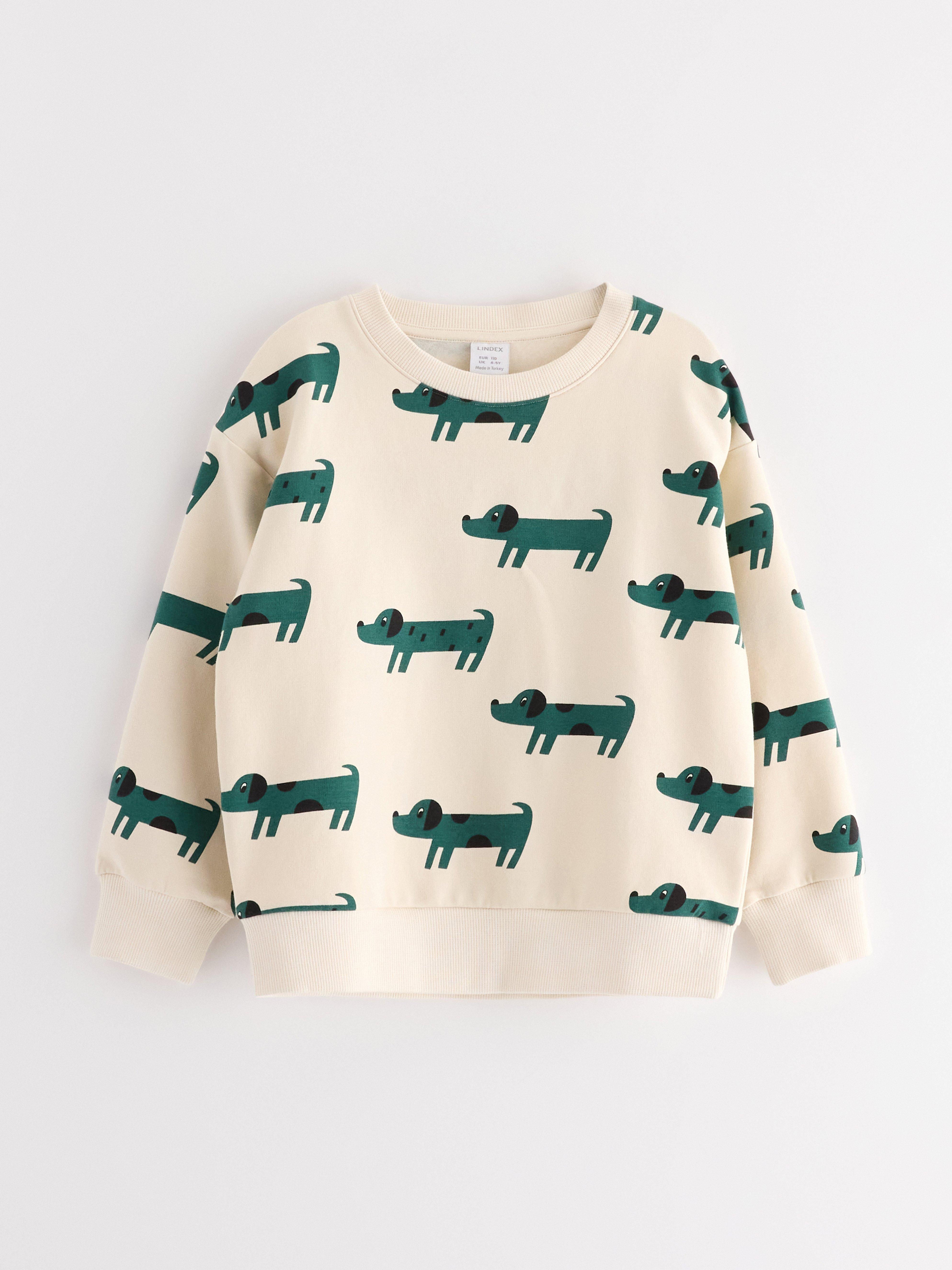 Sweatshirt - Børn - Beige