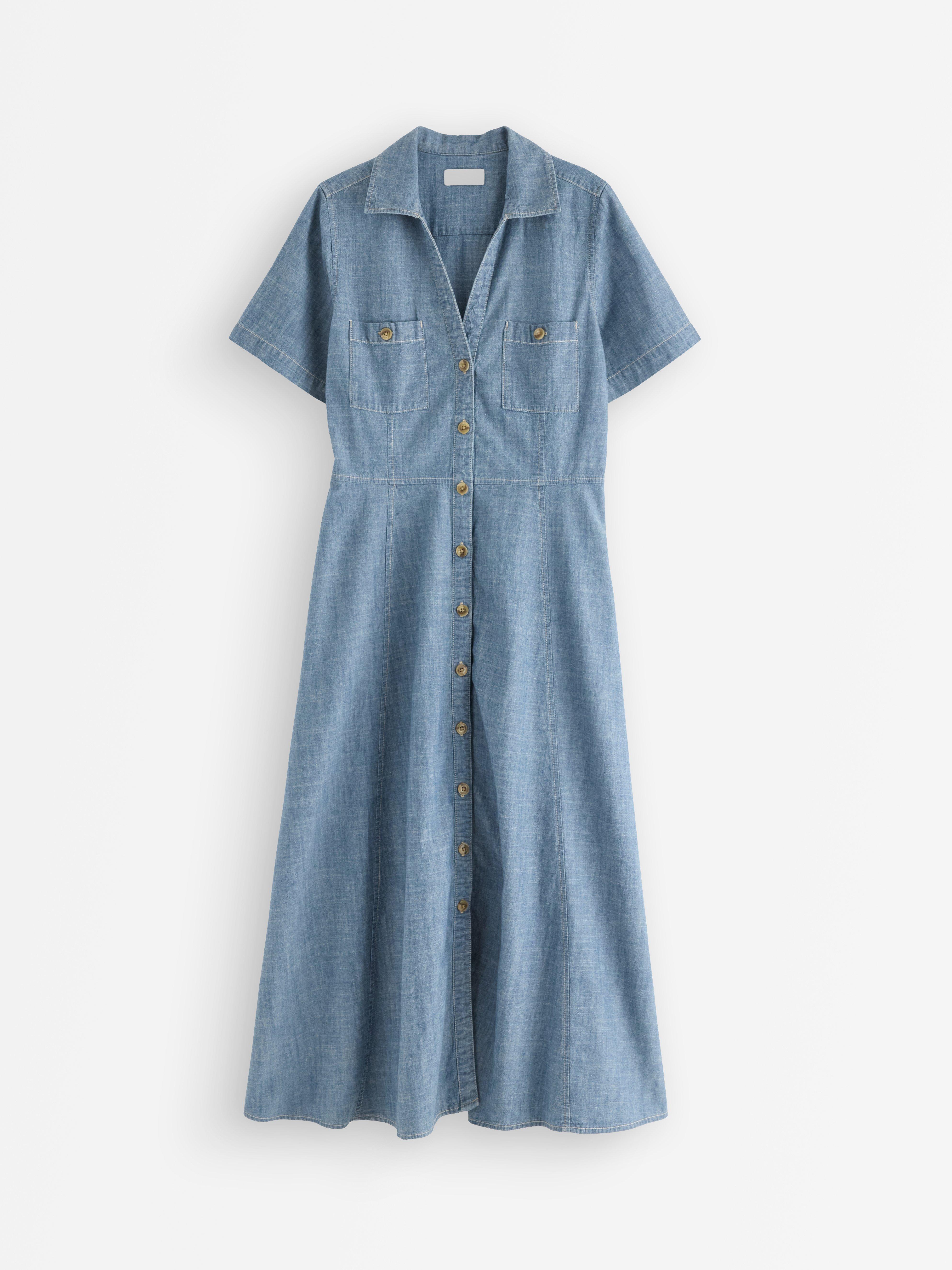 Paitamekko - Naiset - Sininen