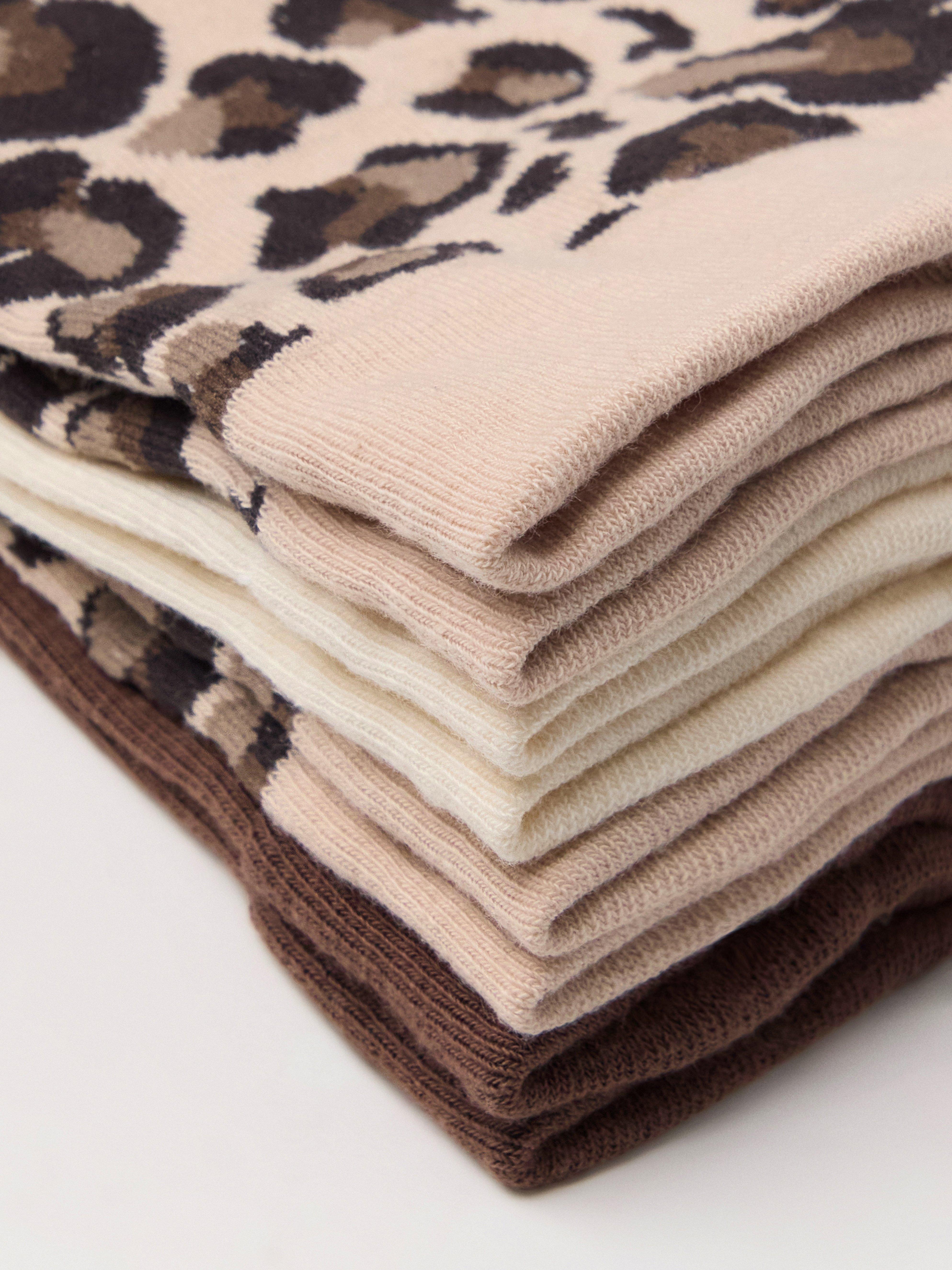 Socks - Lingerie - Beige