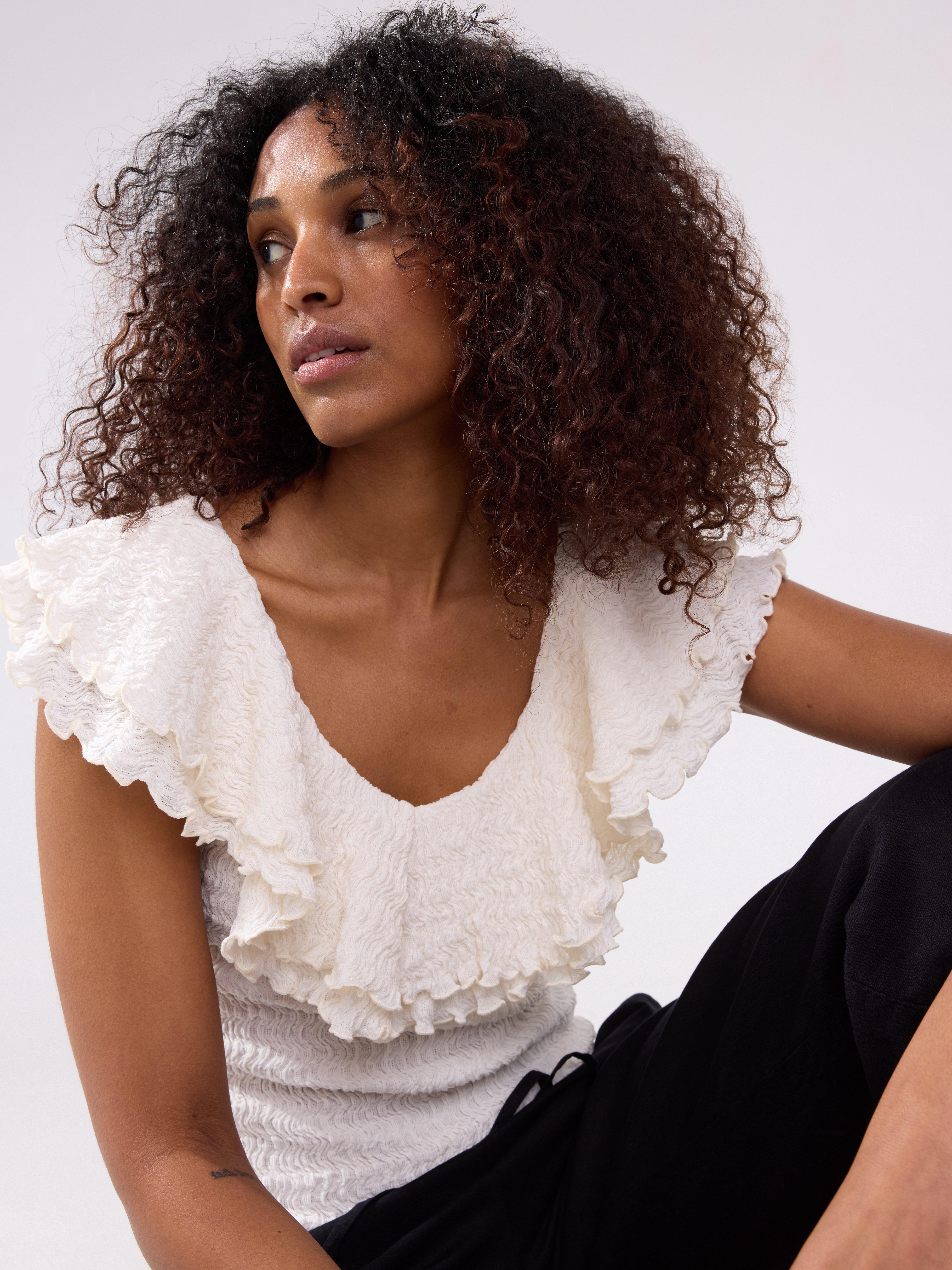 Top - Womens Wear - White