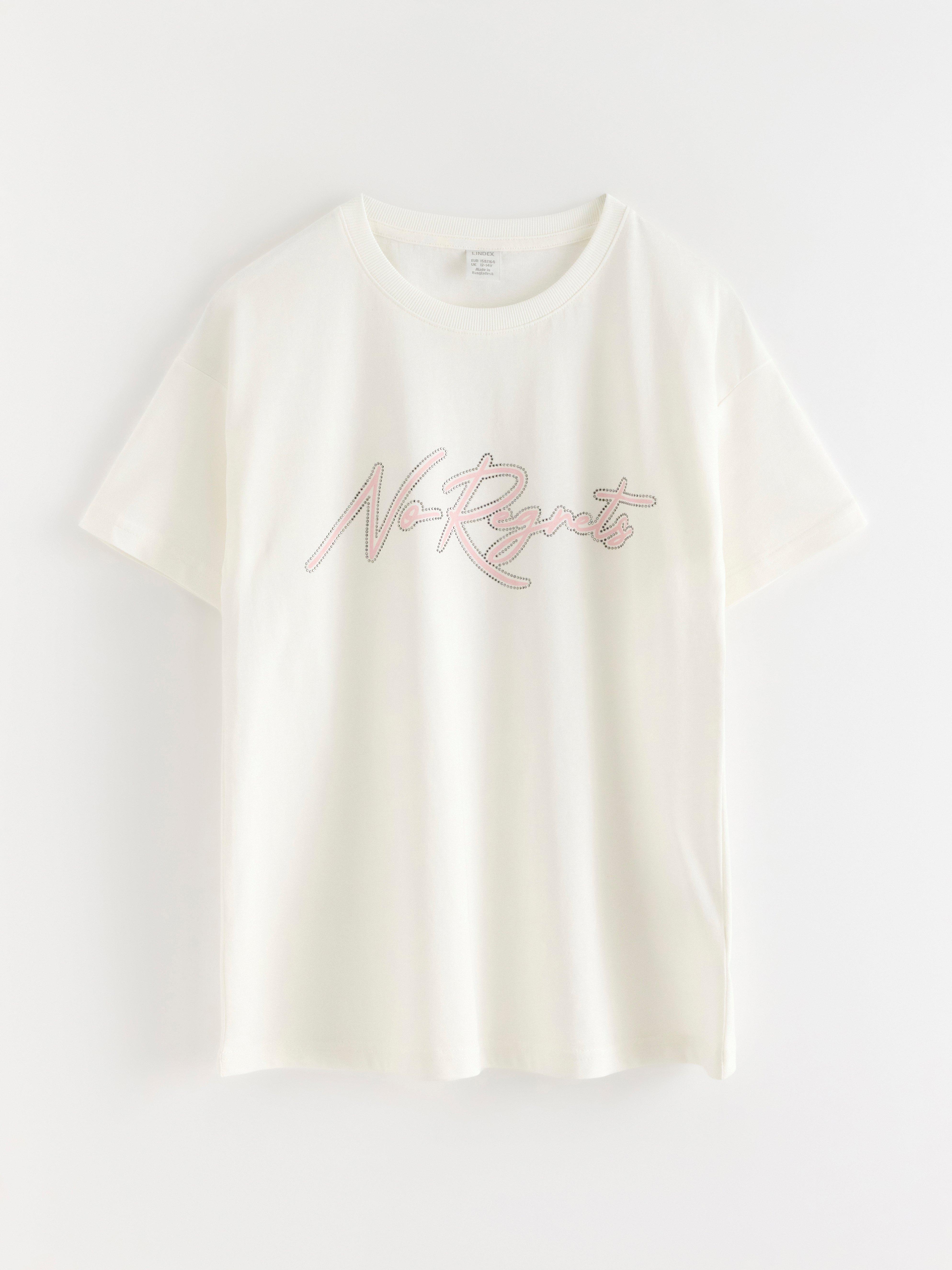 T-shirt - Børn - Hvid
