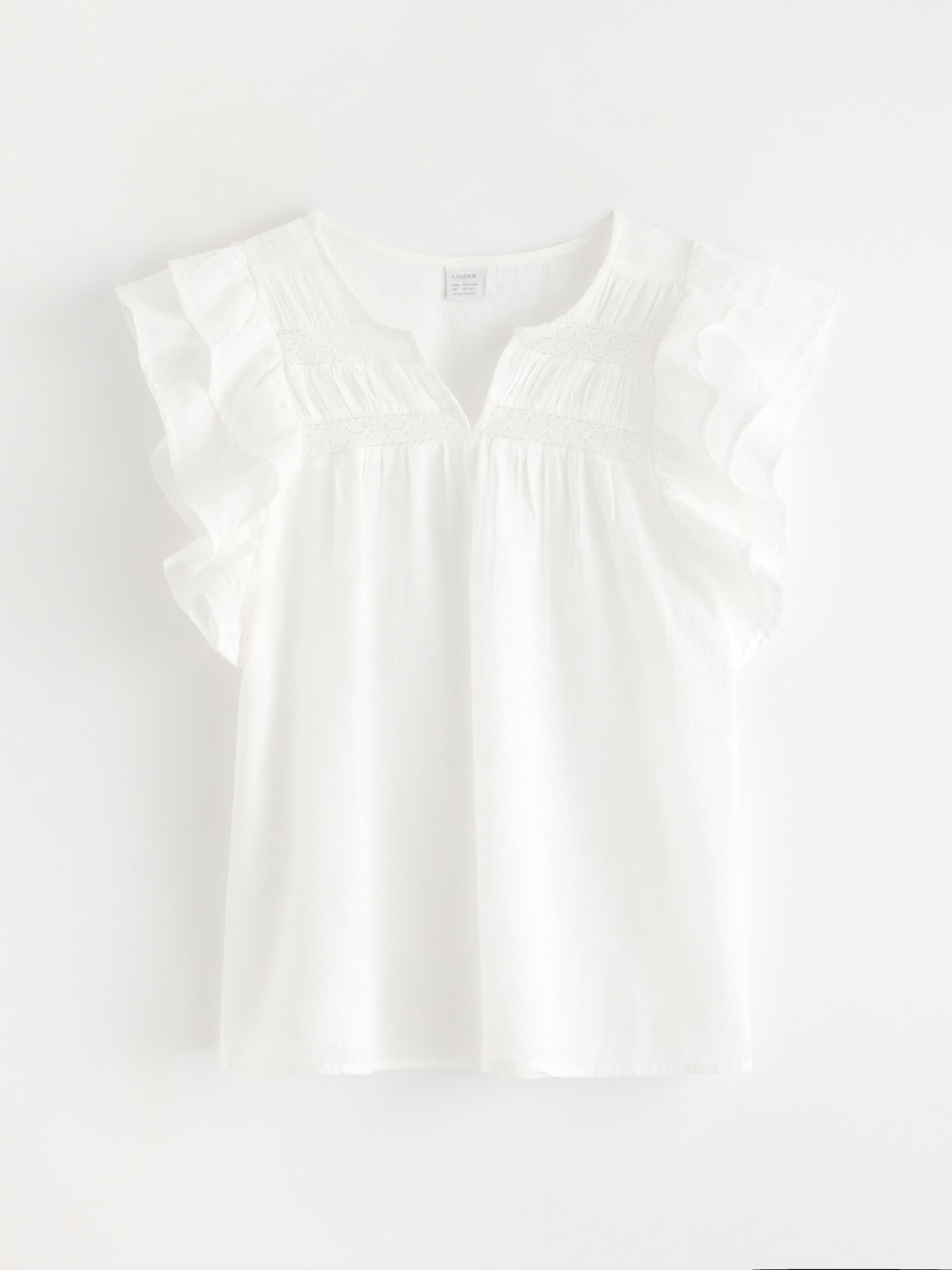 Bluse - Børn - Hvid