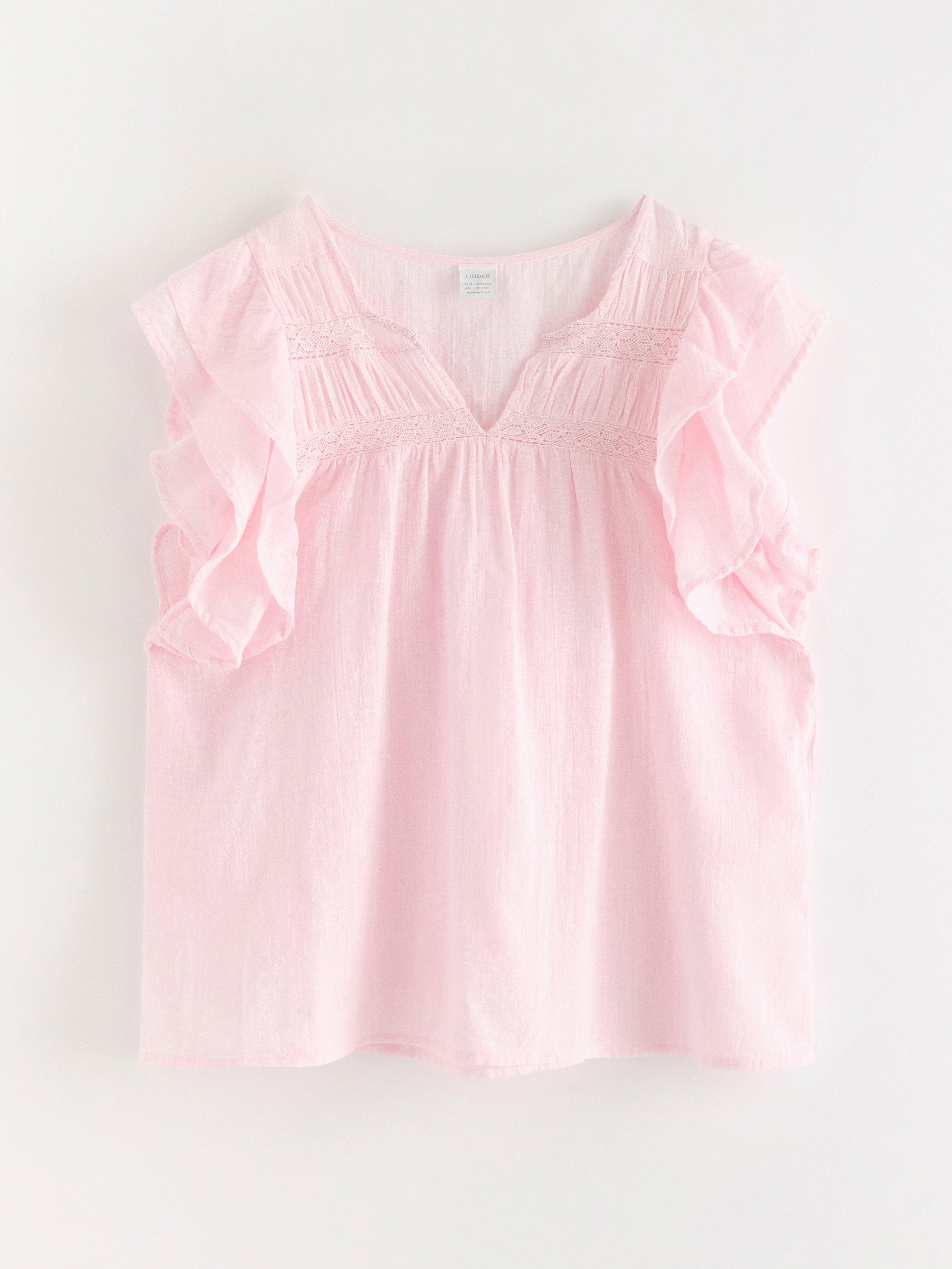 Bluse - Børn - Lyserød