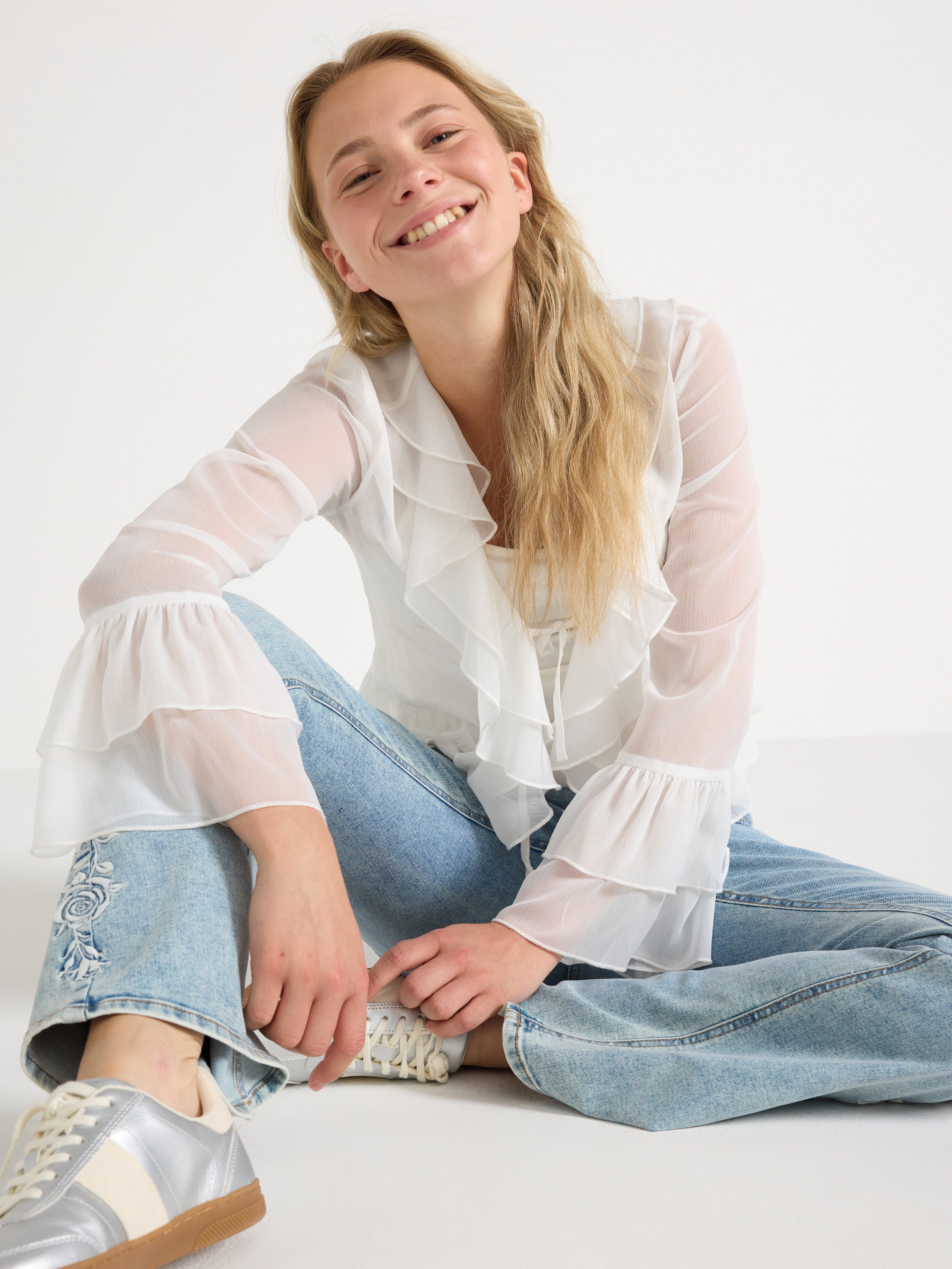 Blouse - Kids Wear - White