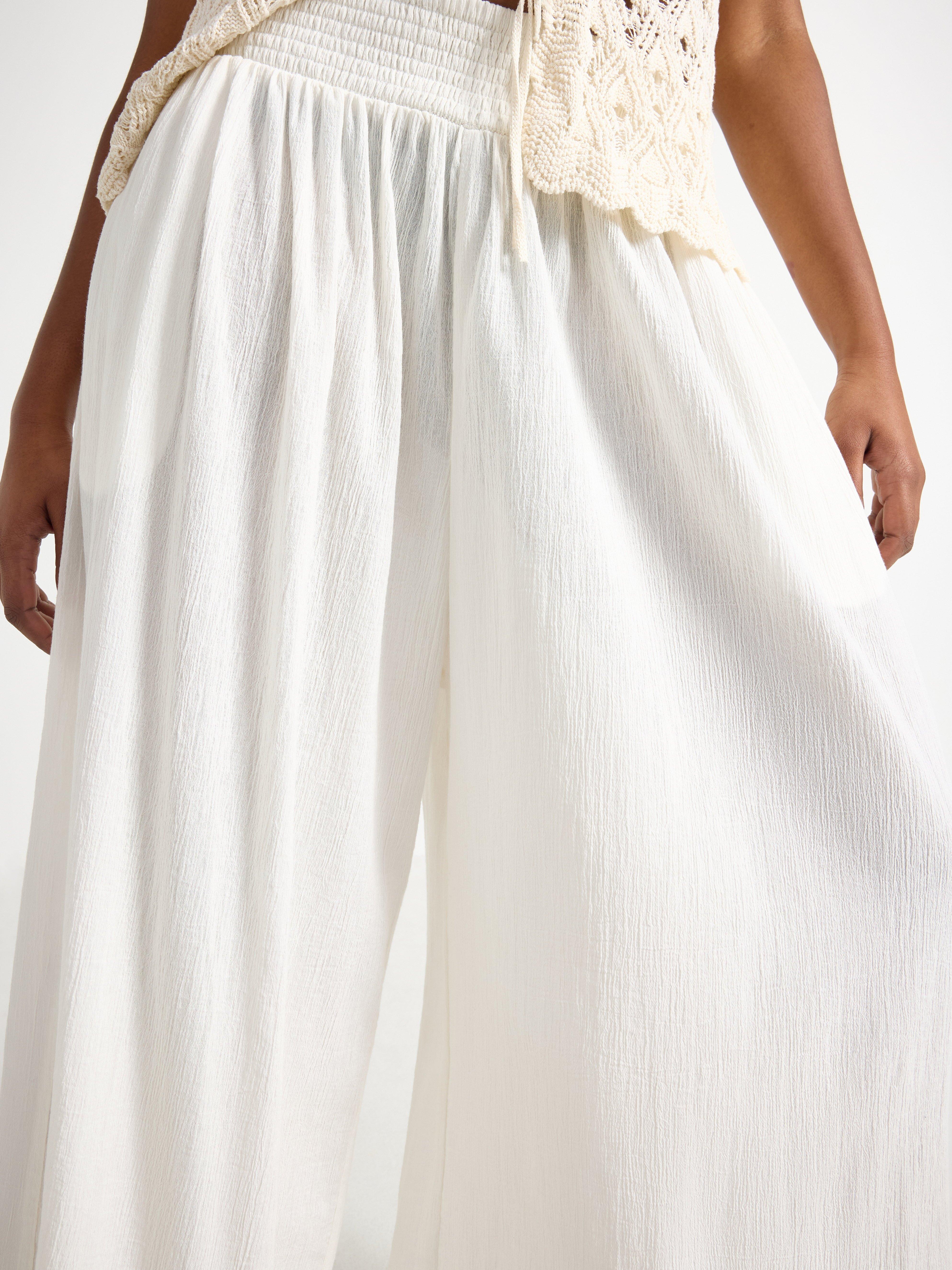 Trousers - Womens Wear - White