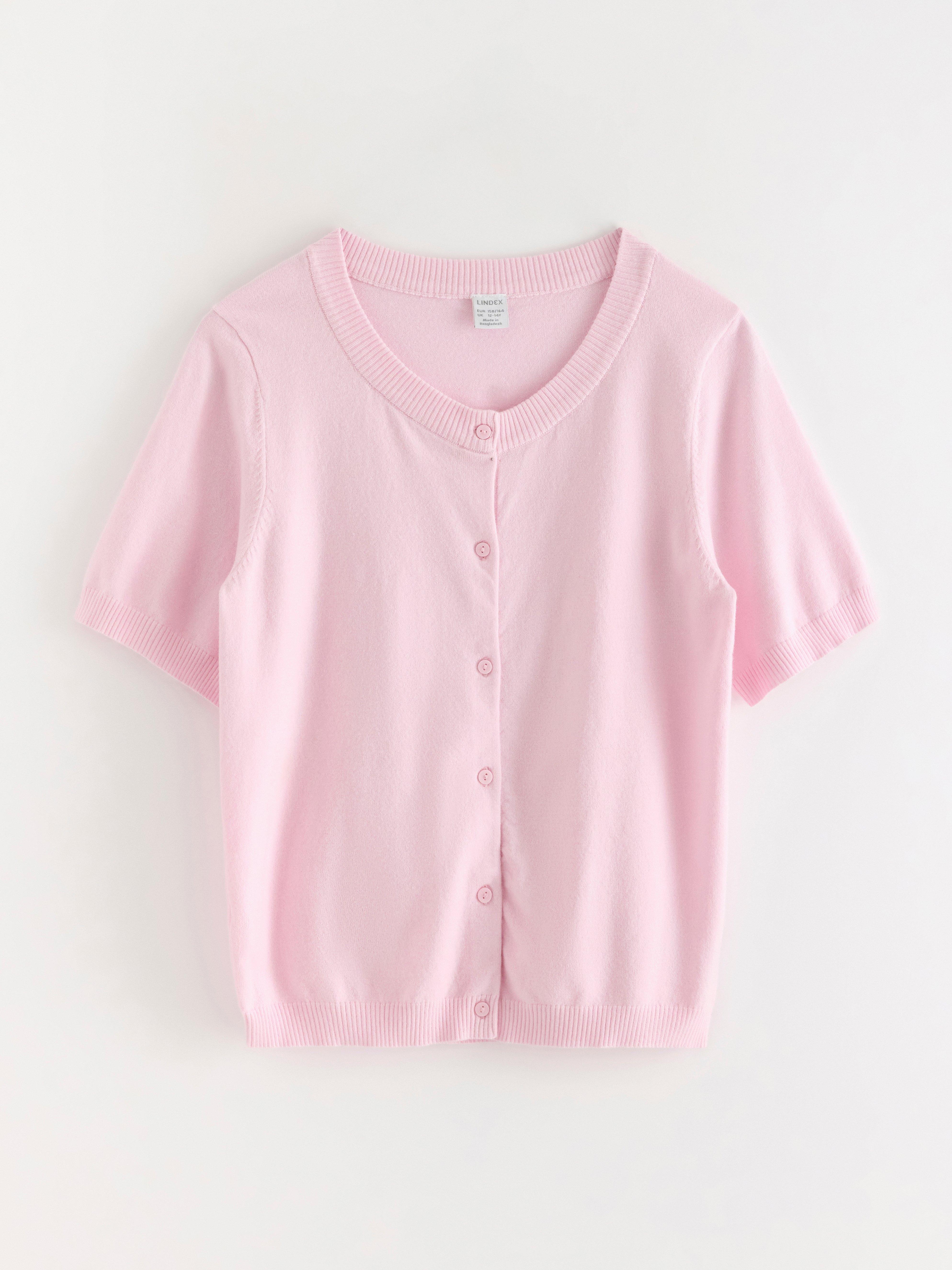 Cardigan - Barn - Rosa