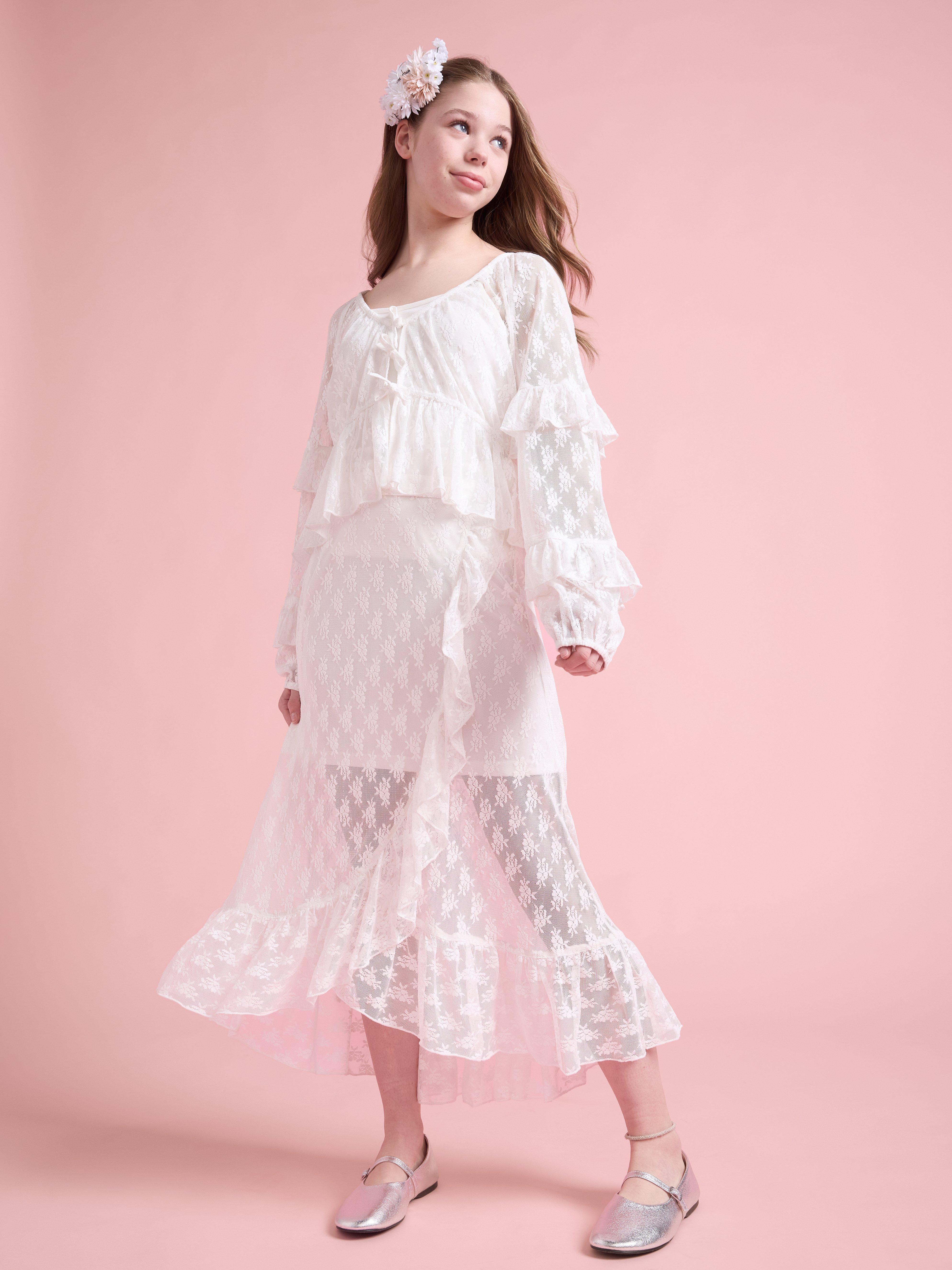 Skirt - Kids Wear - White