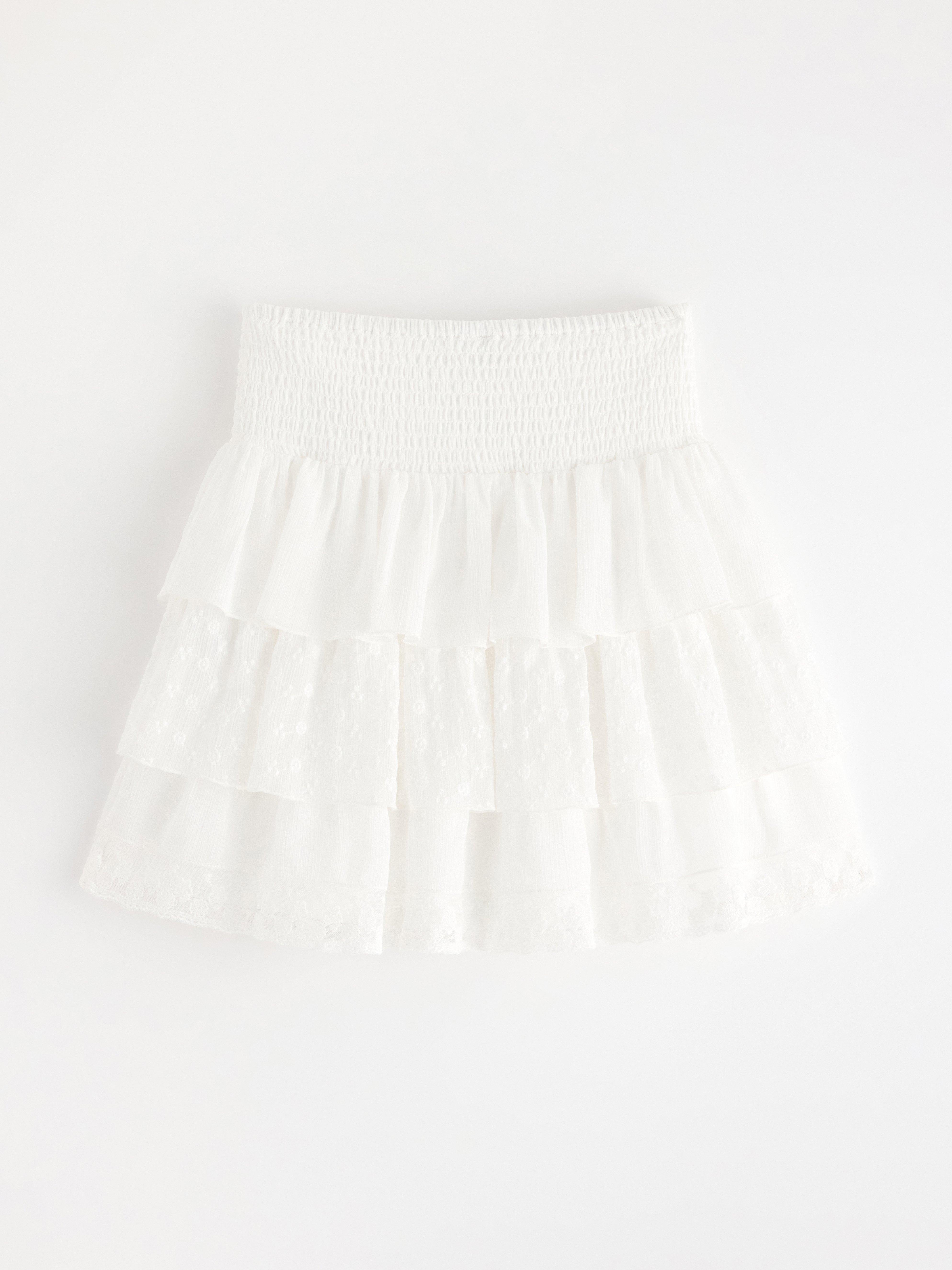 Skirt - Kids Wear - White