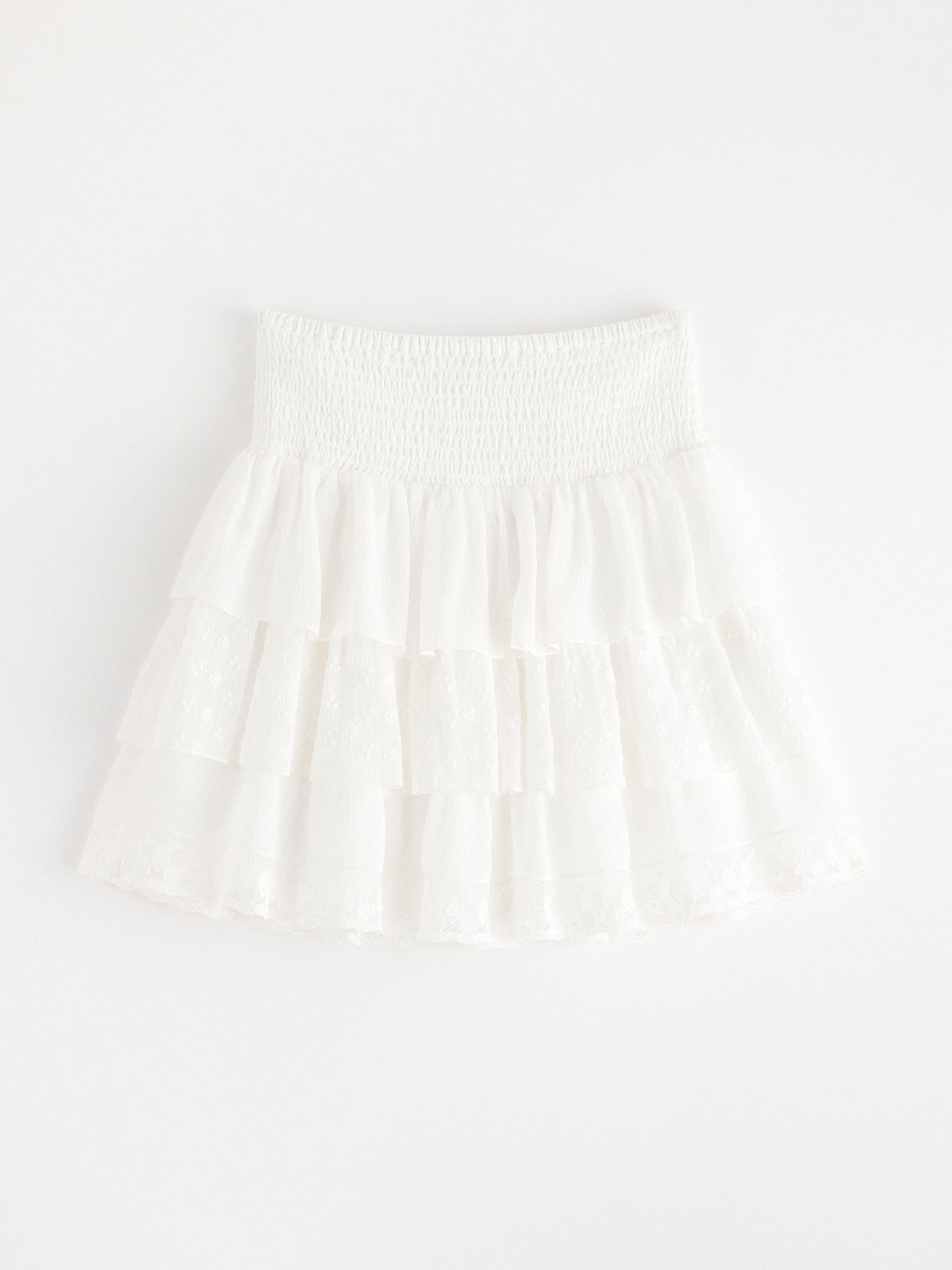 Skirt - Kids Wear - White