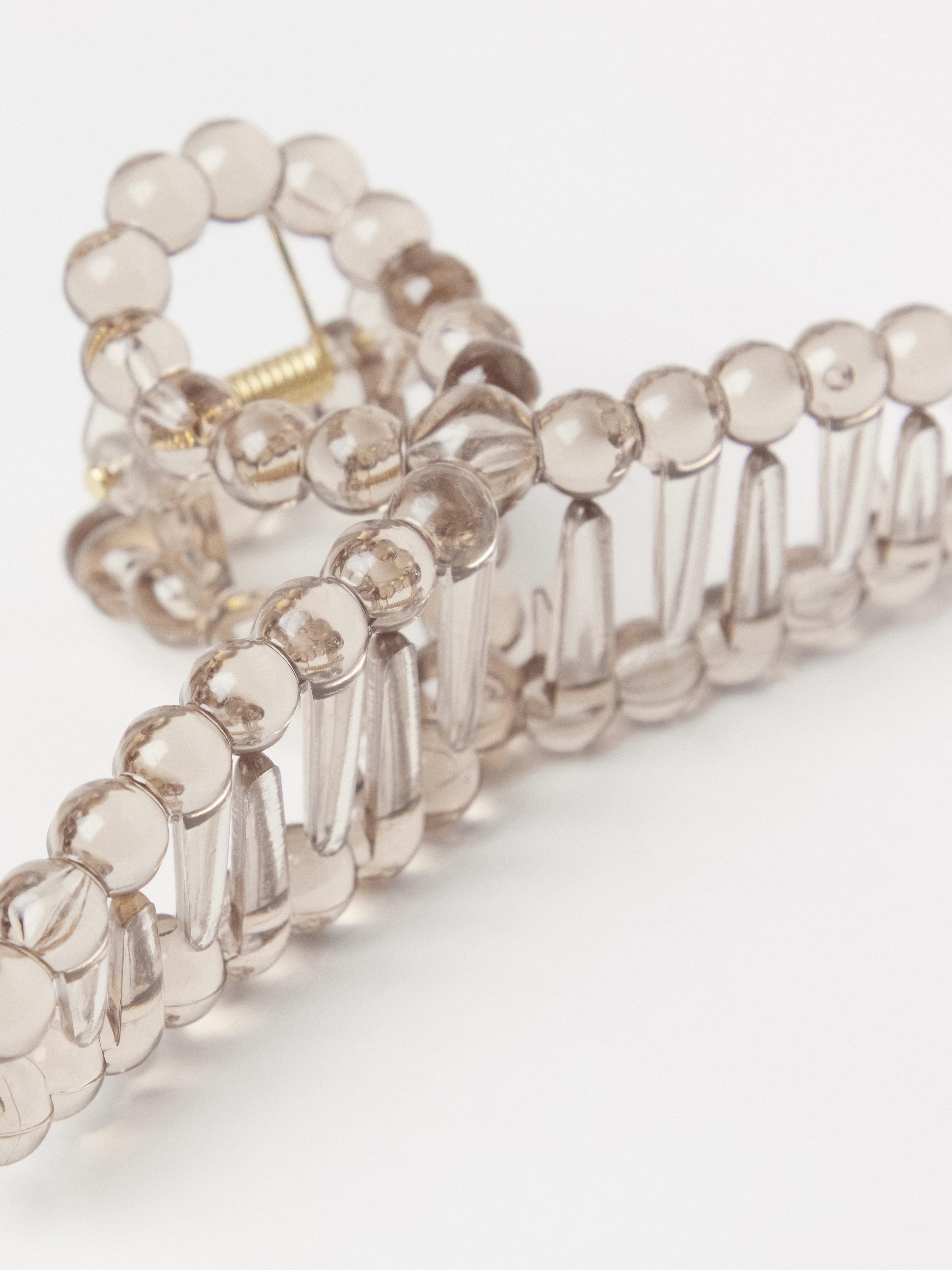 Hair Grip - Womens Wear - White