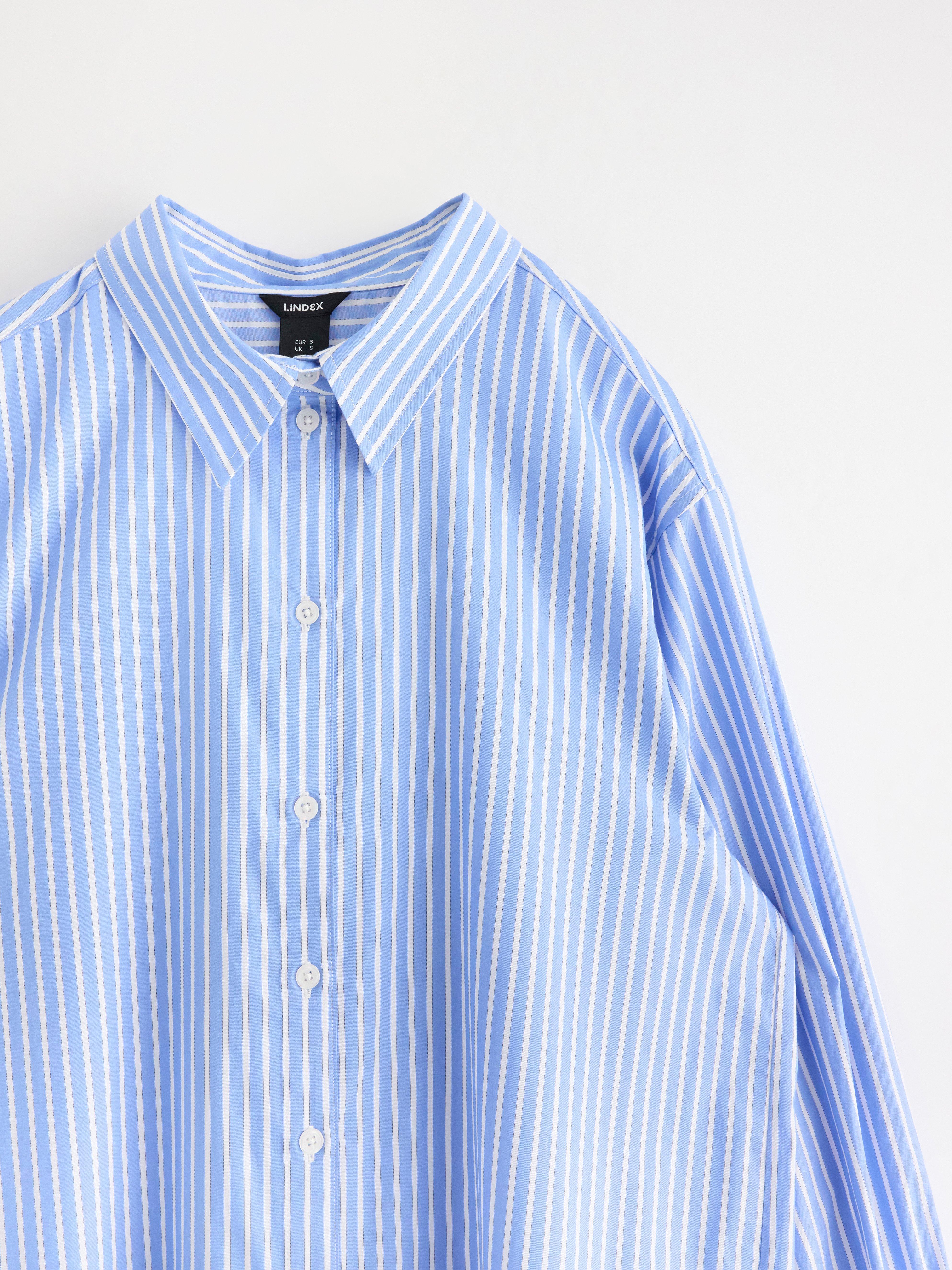 Shirt dress - Womens Wear - Blue