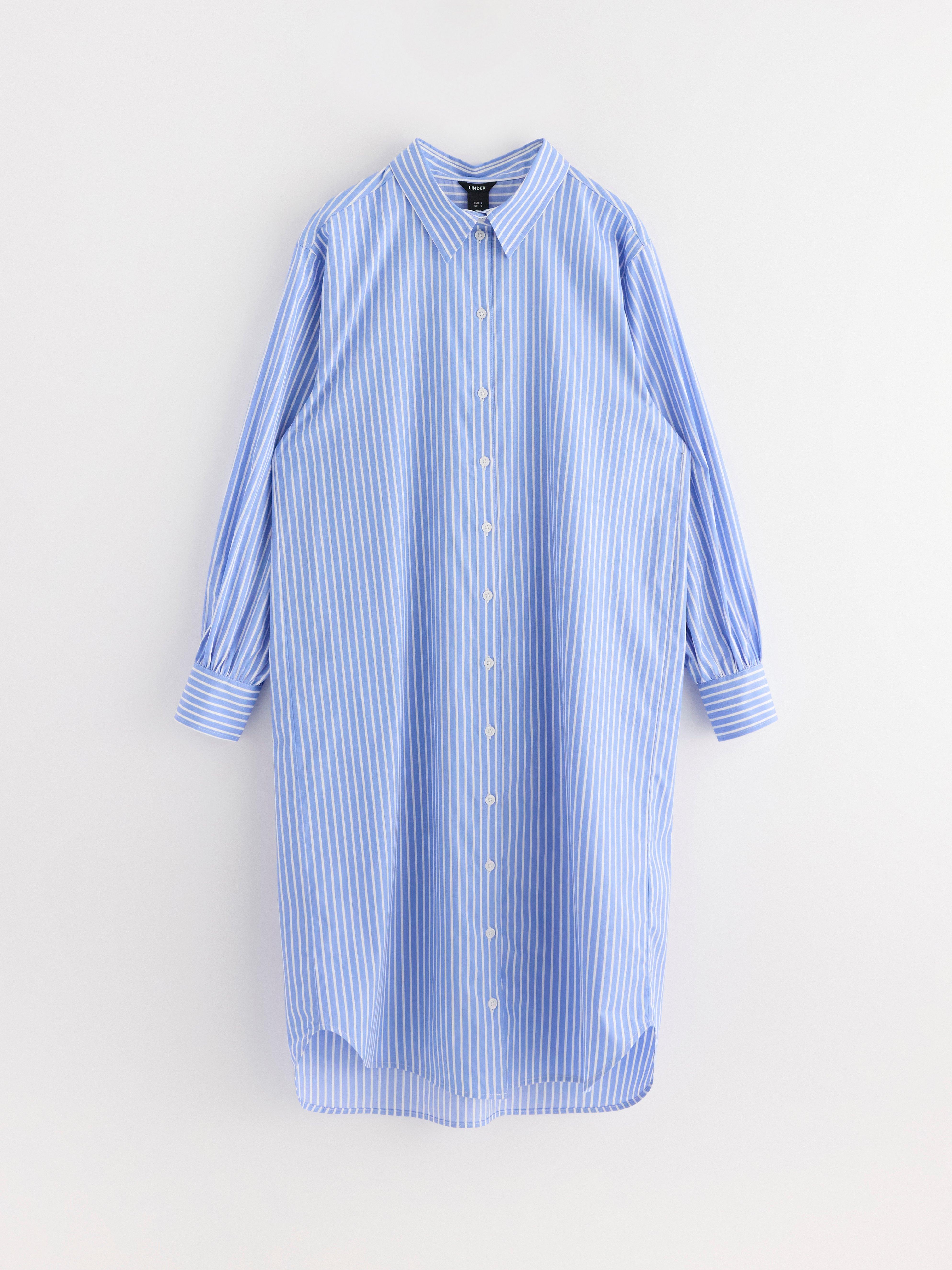 Shirt dress - Womens Wear - Blue