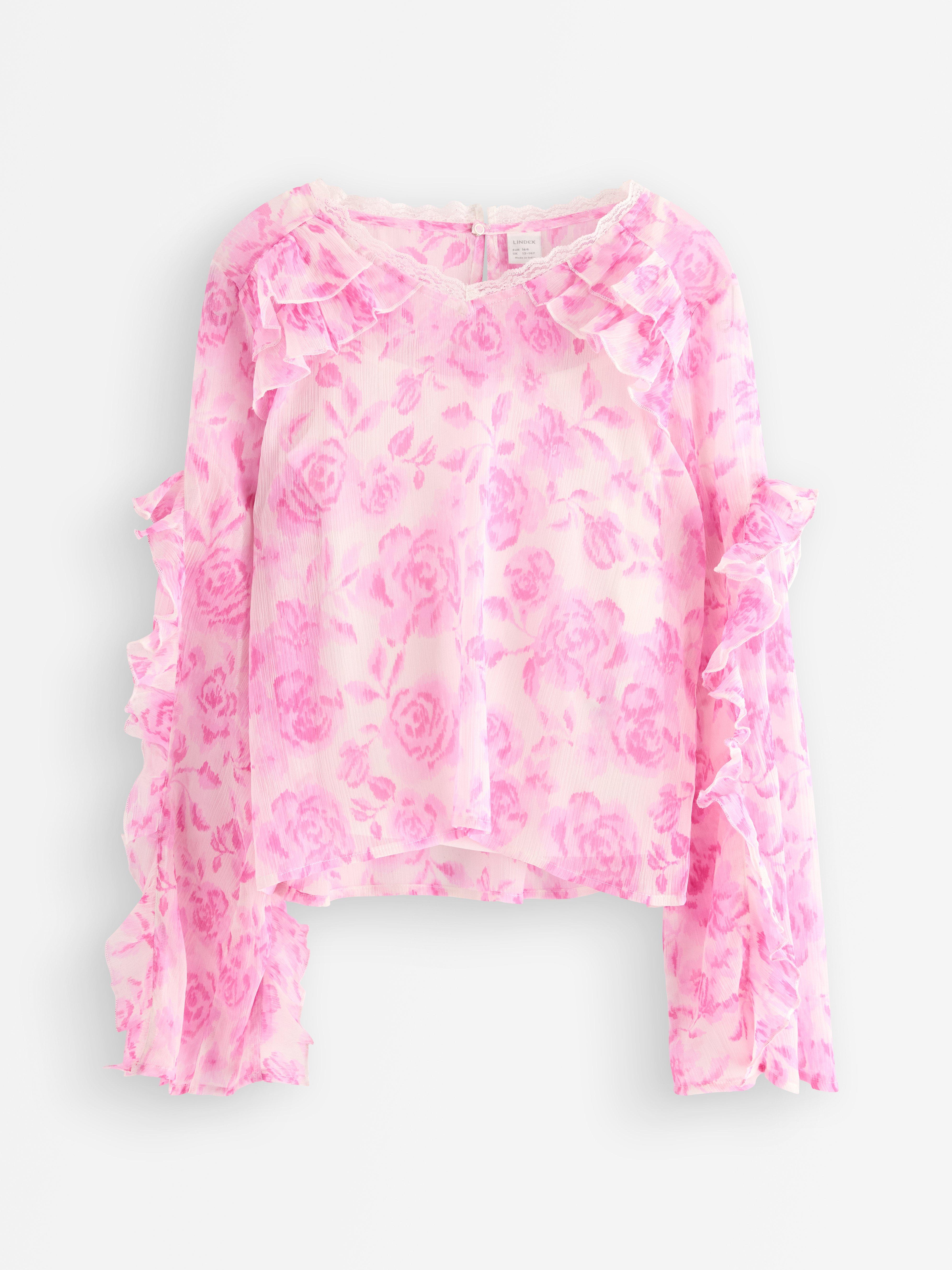 Bluse - Barn - Rosa