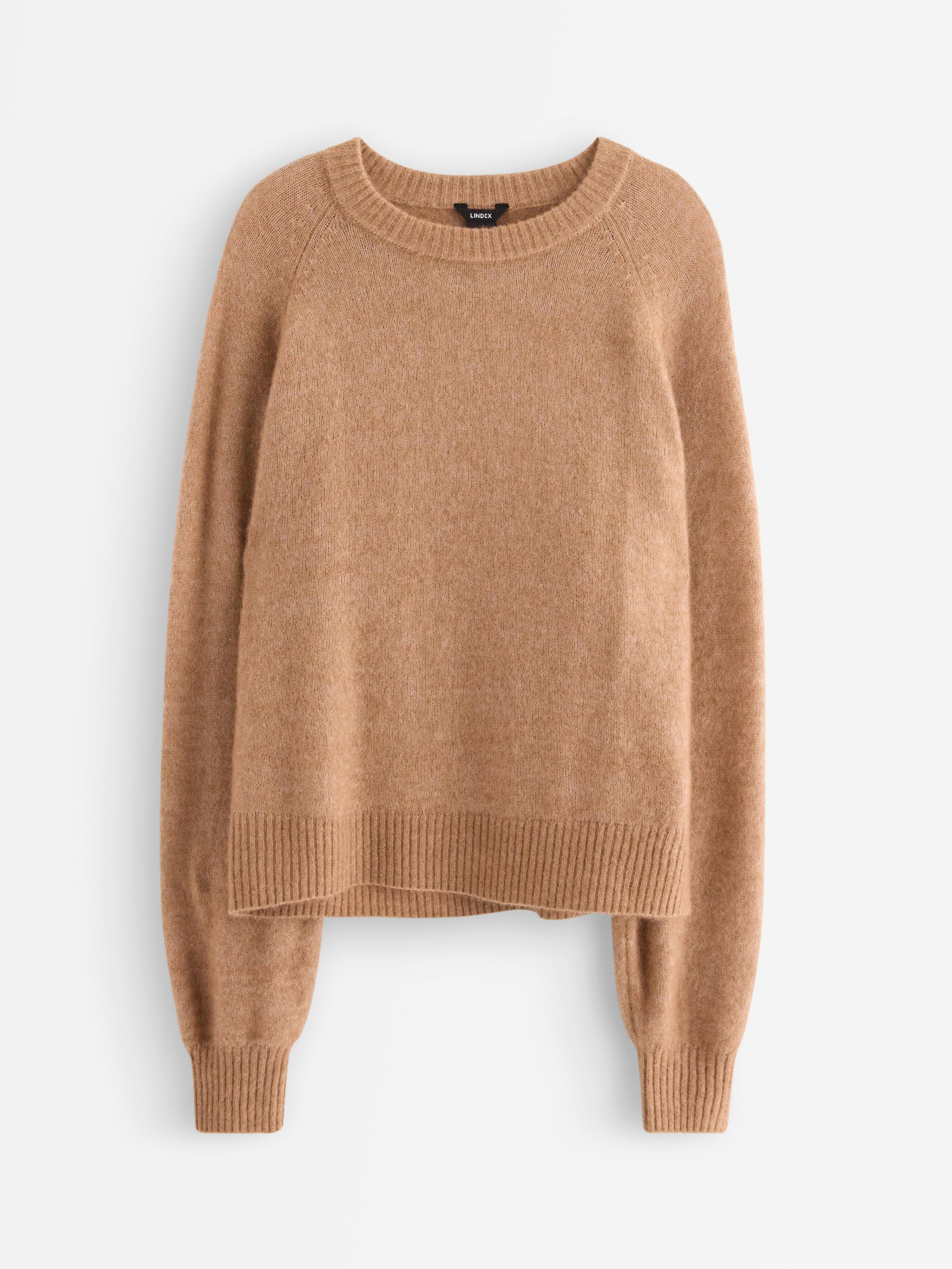 Sweater - Dame - Beige