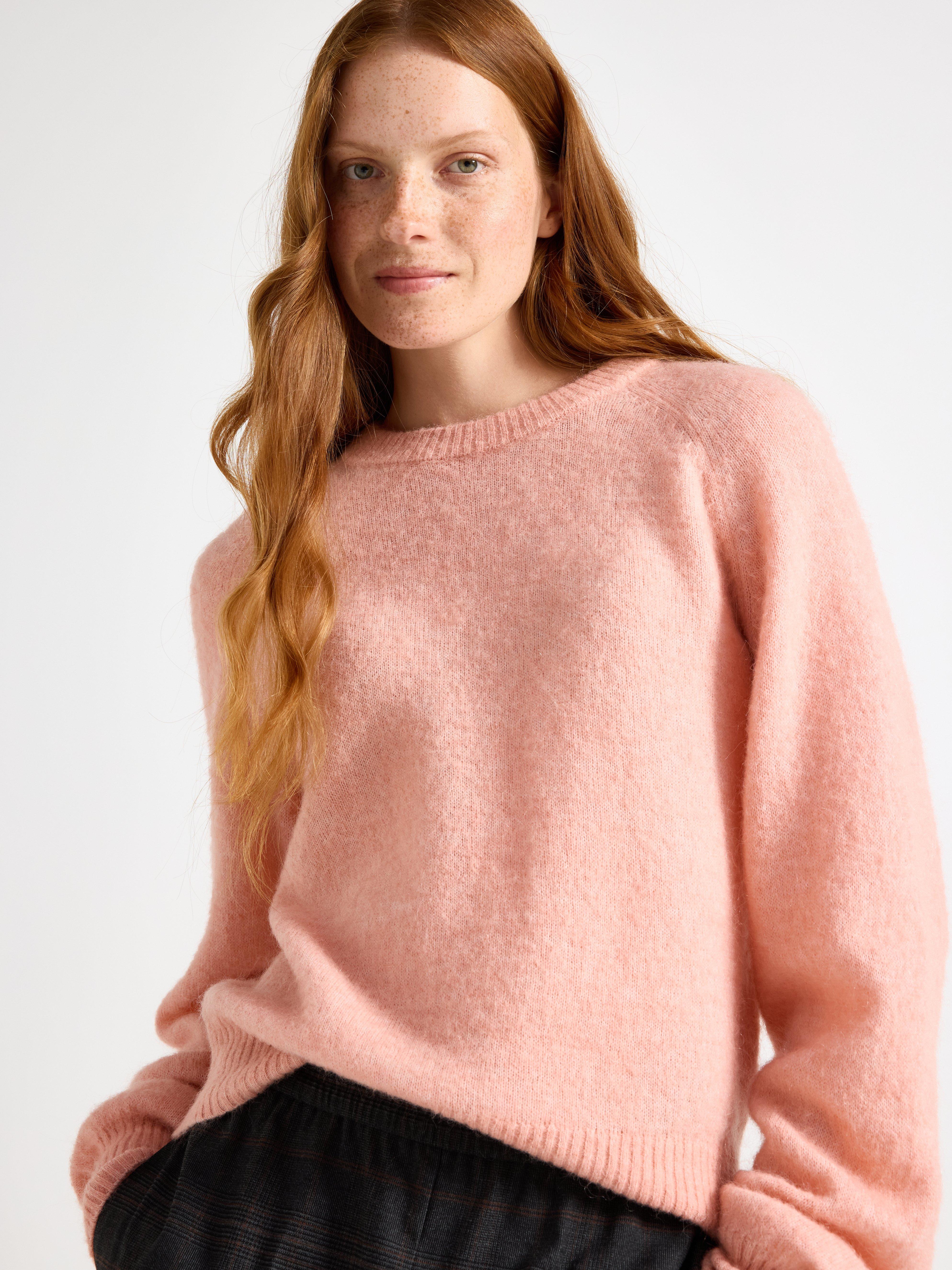 Sweater - Dame - Koral