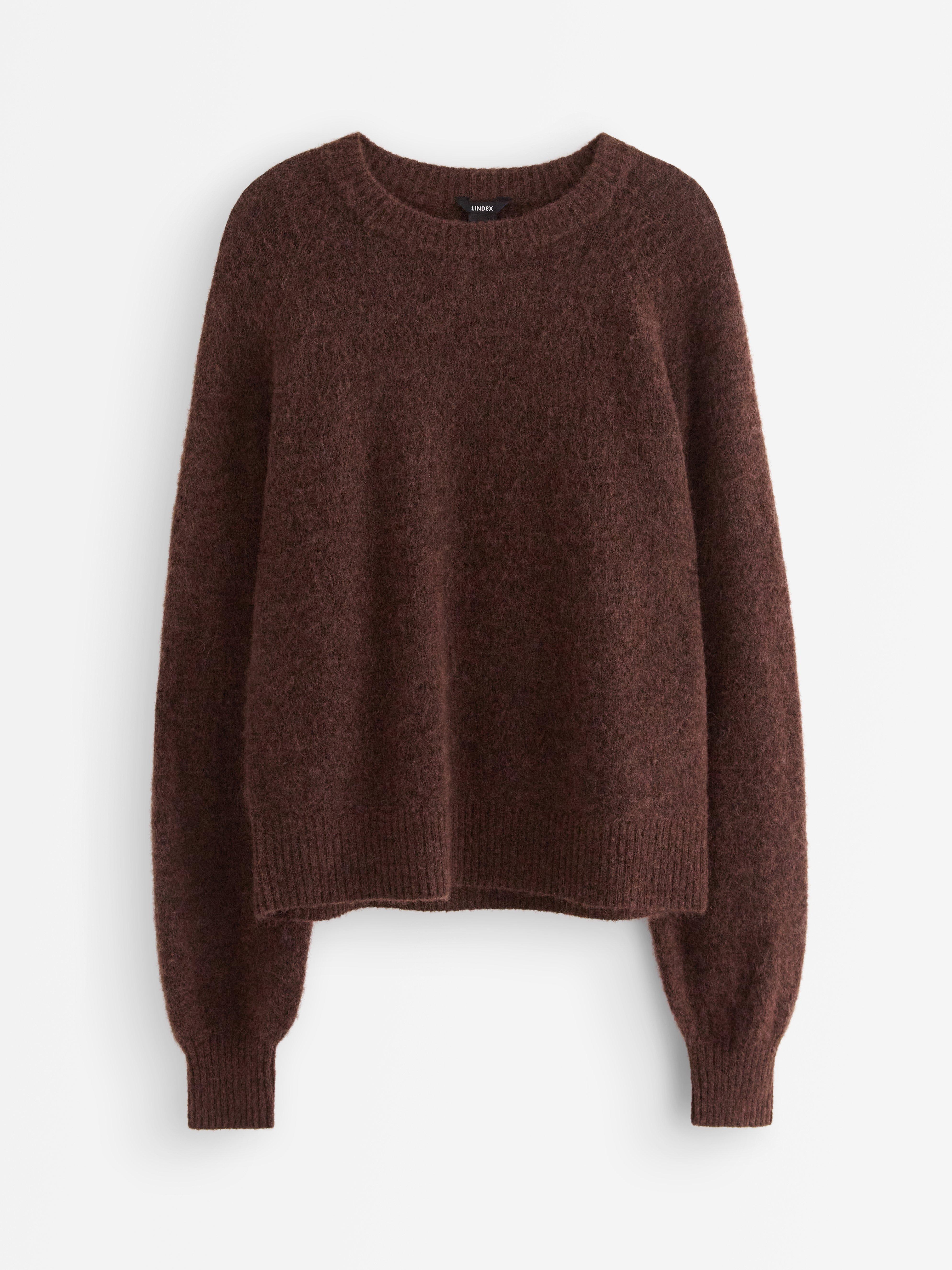 Sweater - Dame - Brun