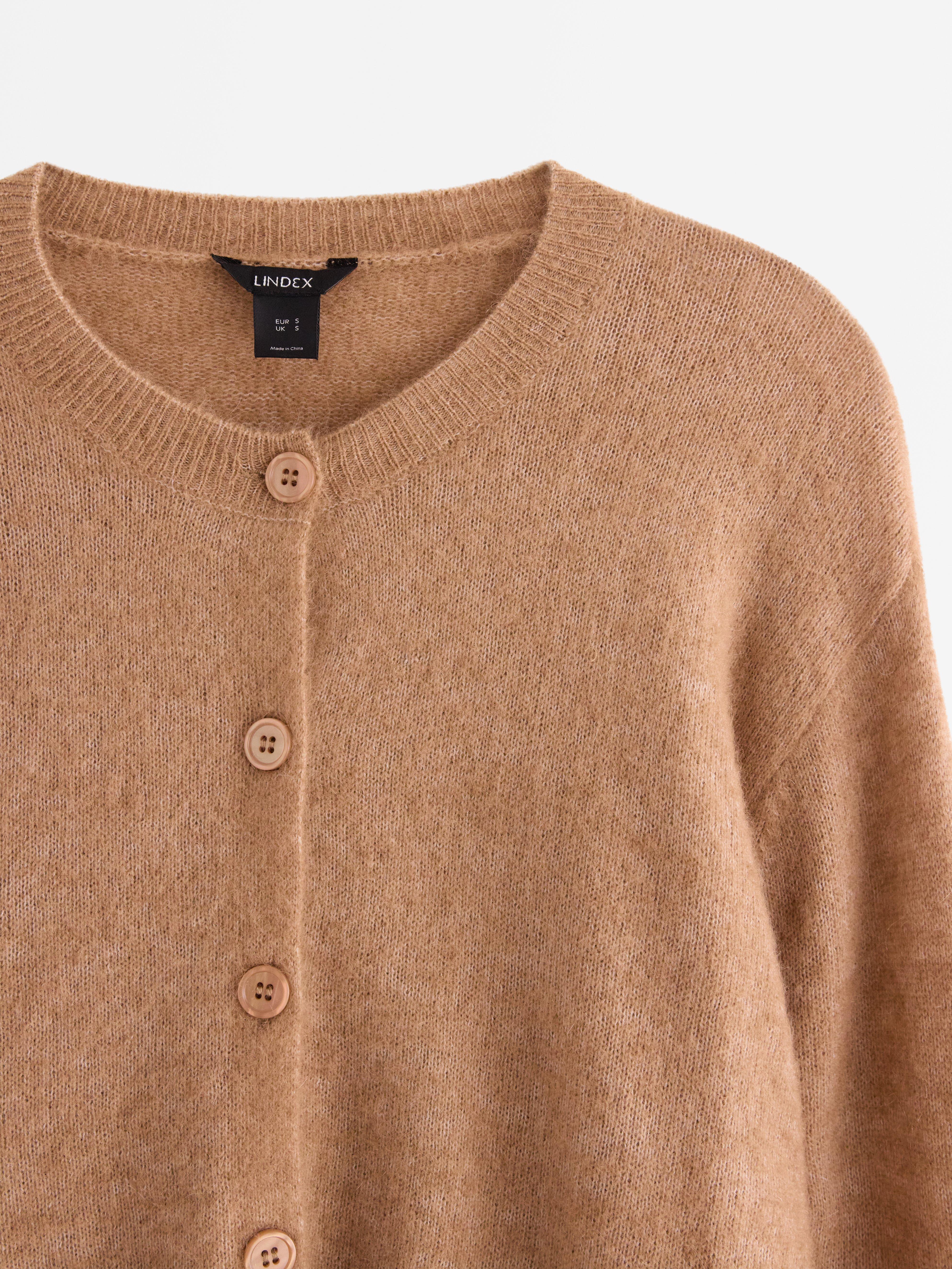 Cardigan - Dam - Beige