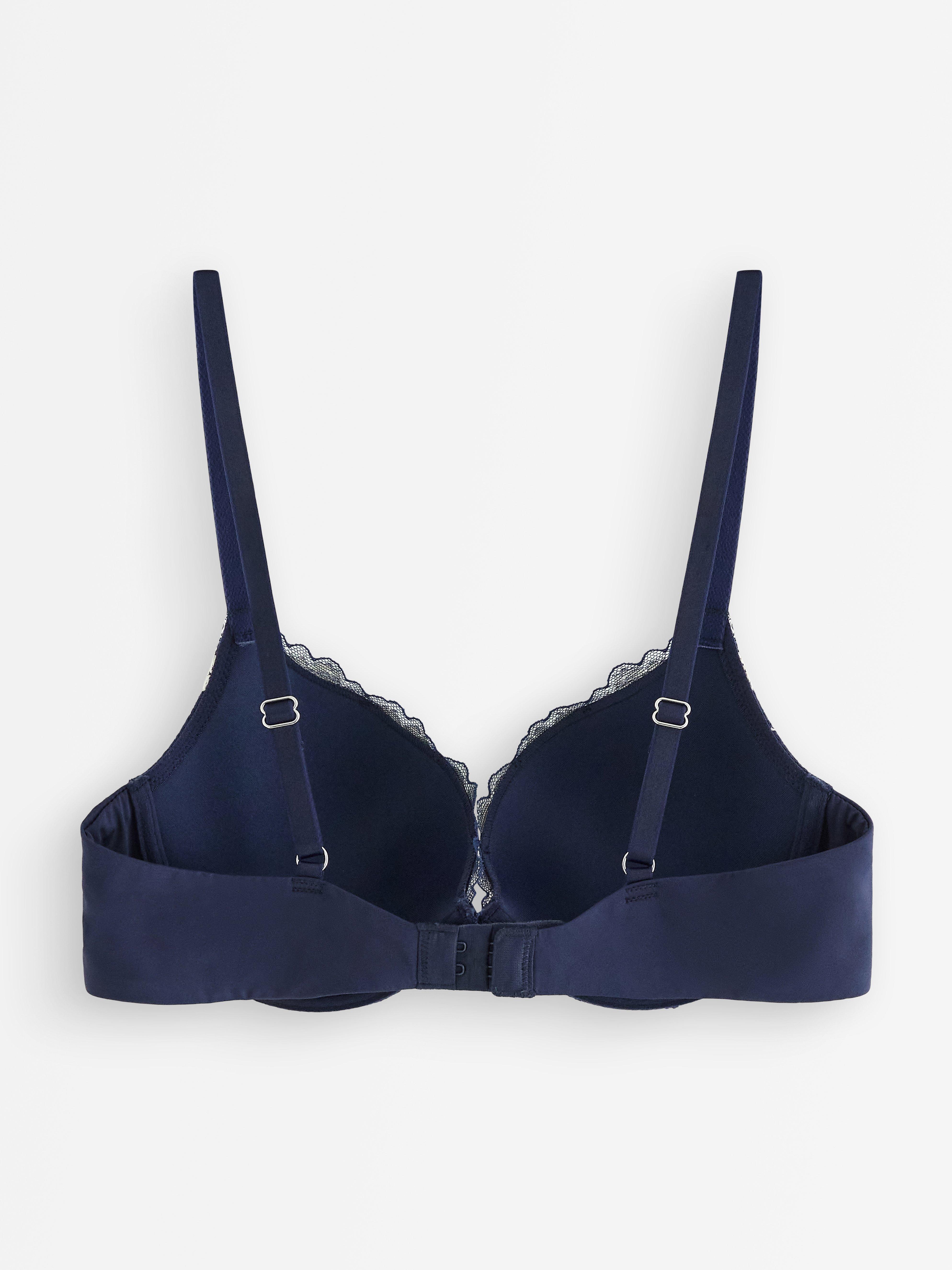Malva push up-bh - Undertøj - Blå