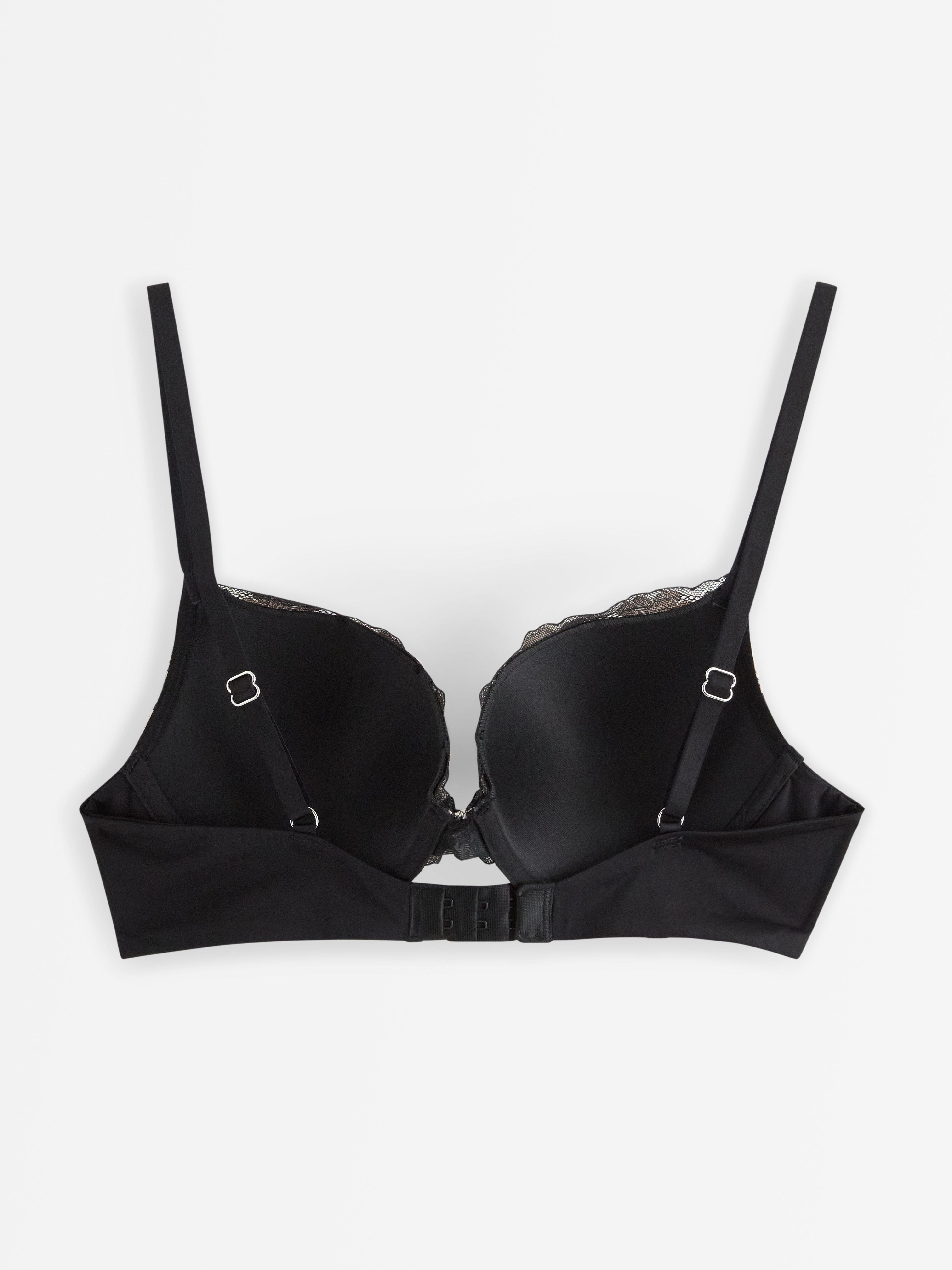 Malva push up-bh - Undertøj - Sort