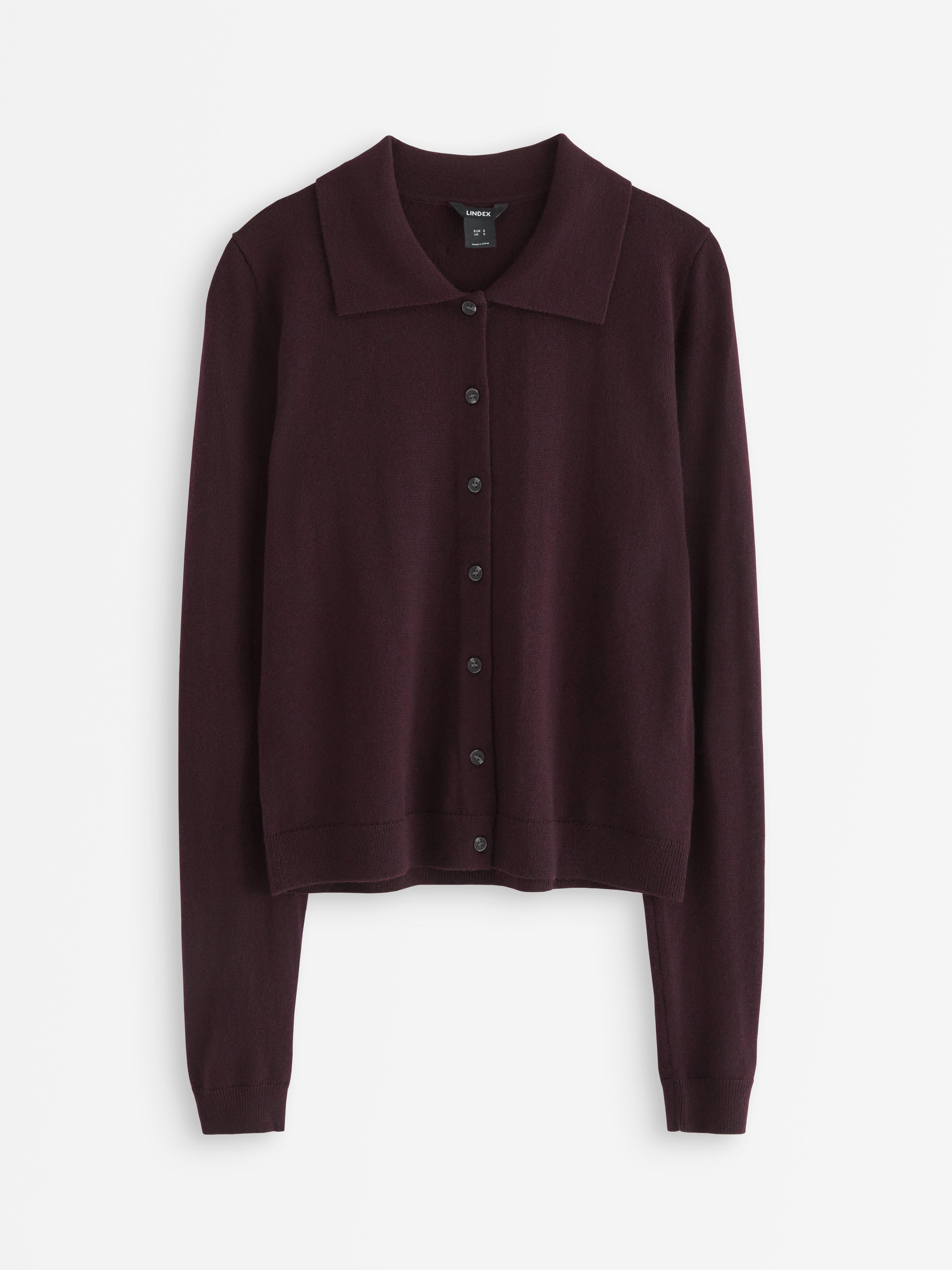 Cardigan - Womens Wear - Red