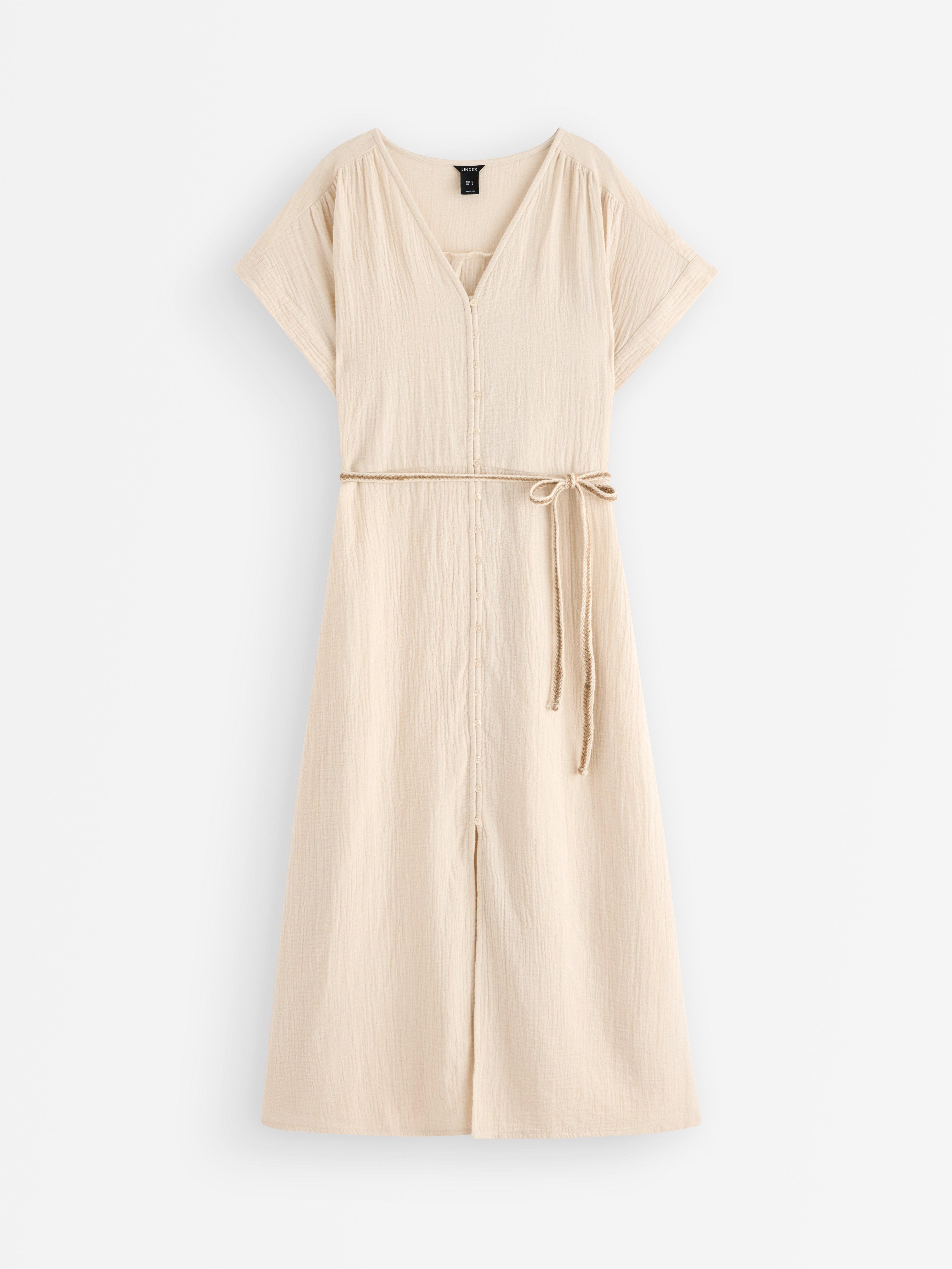 Klänning - Dam - Beige