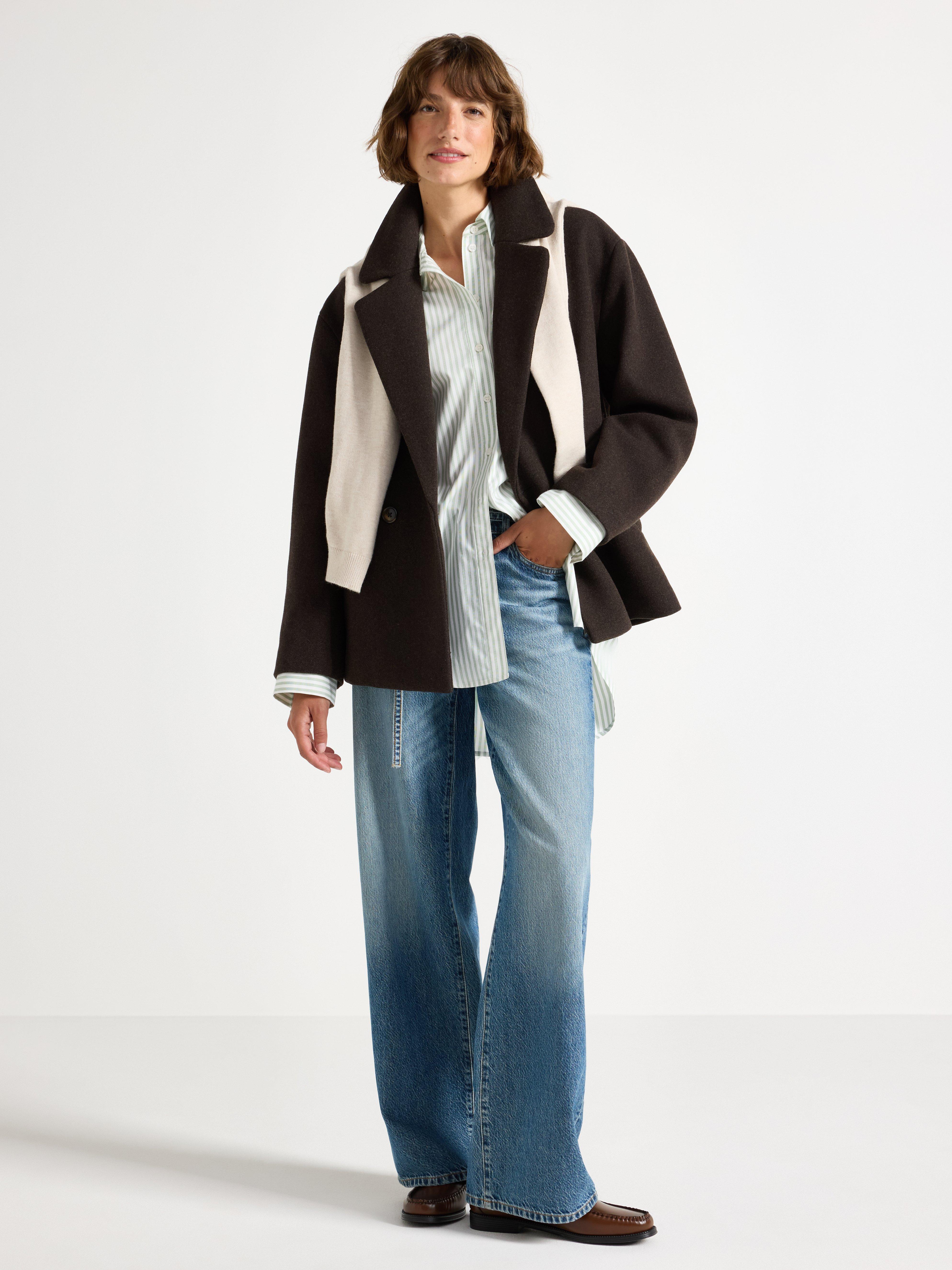 Jacket - Womens Wear - Brown