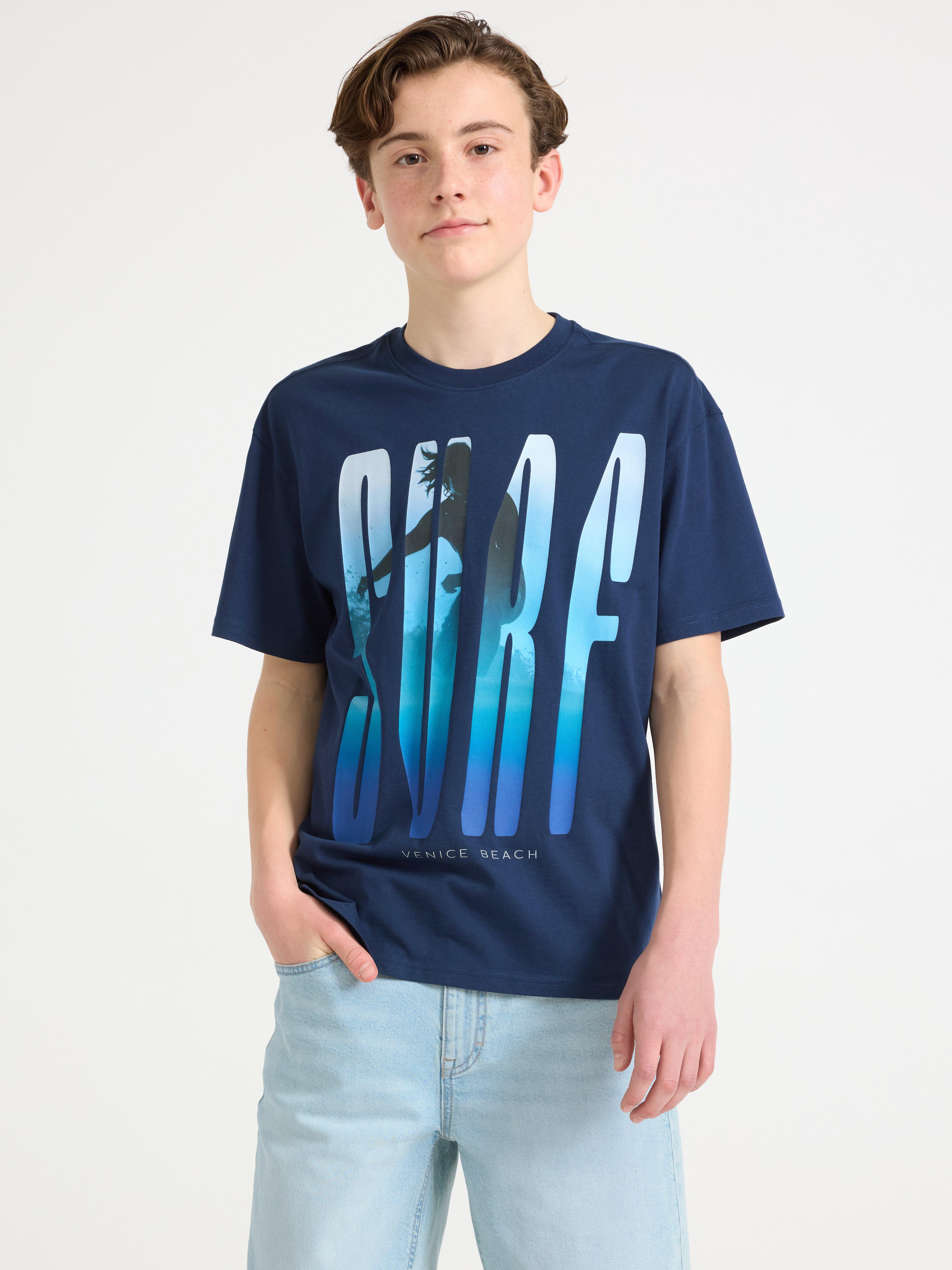 T-shirt - Barn - Blå