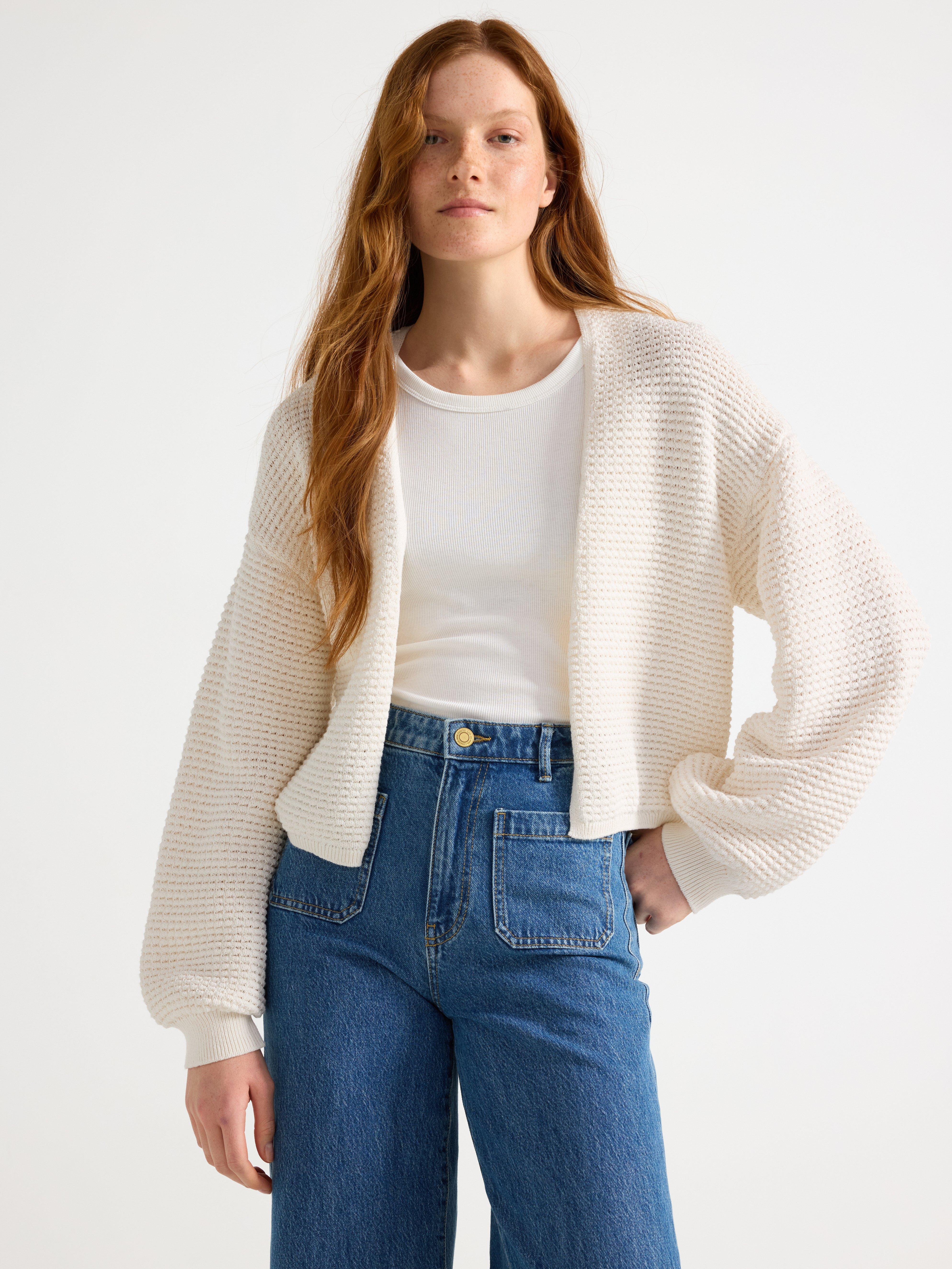 Cardigan - Womens Wear - White