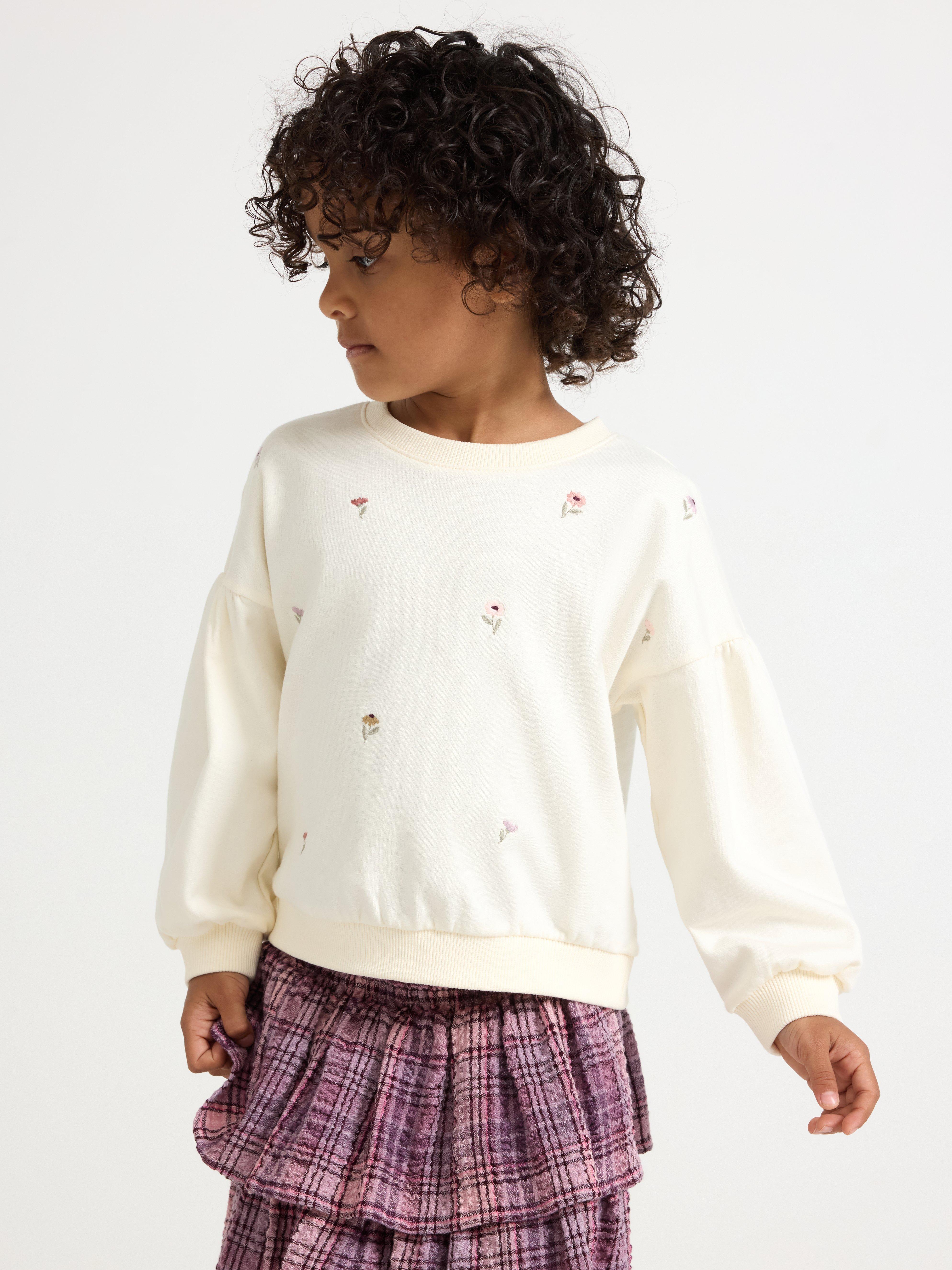 Hooded Sweatshirt - Kids Wear - White
