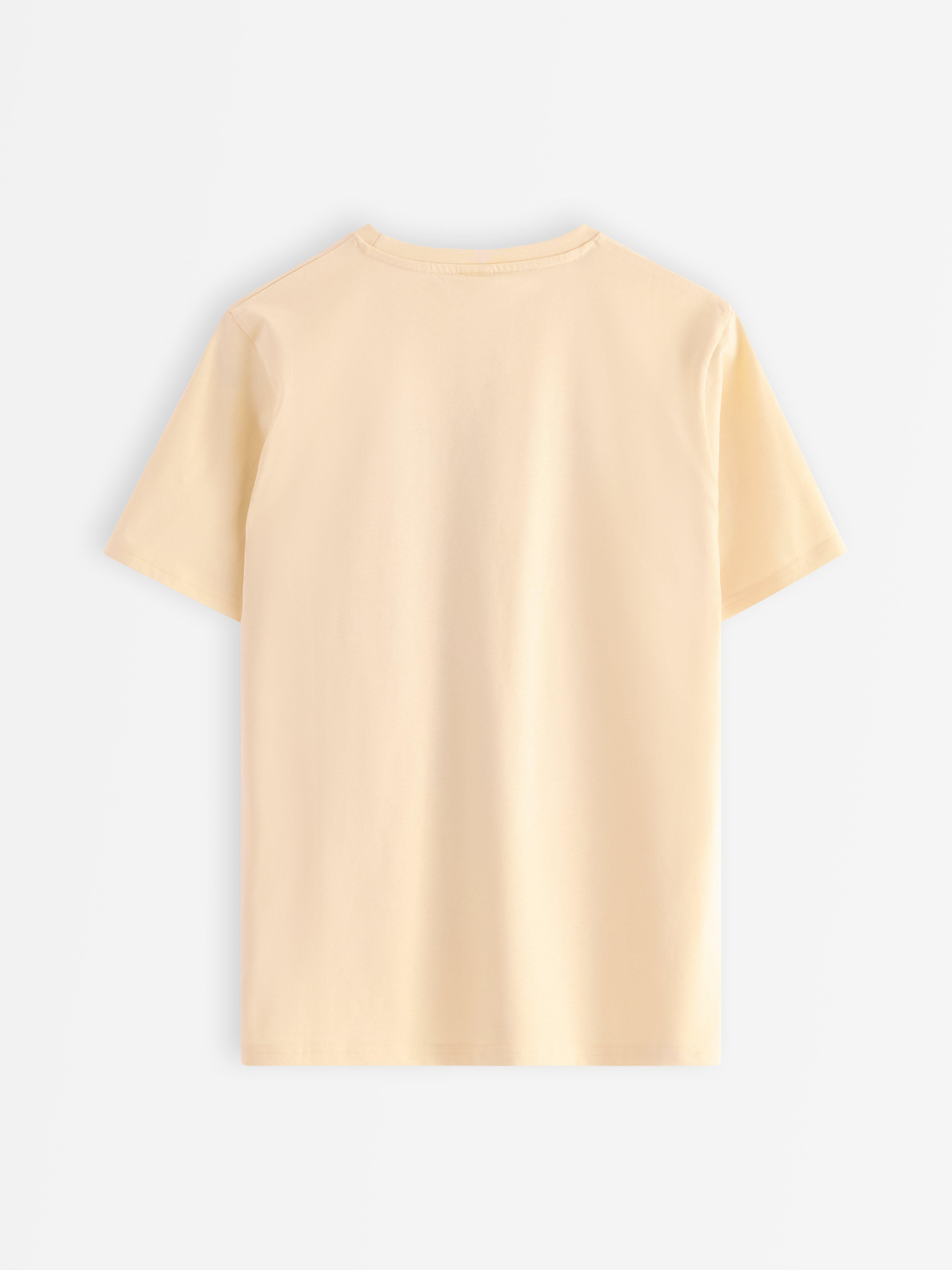 T-shirt - Børn - Gul