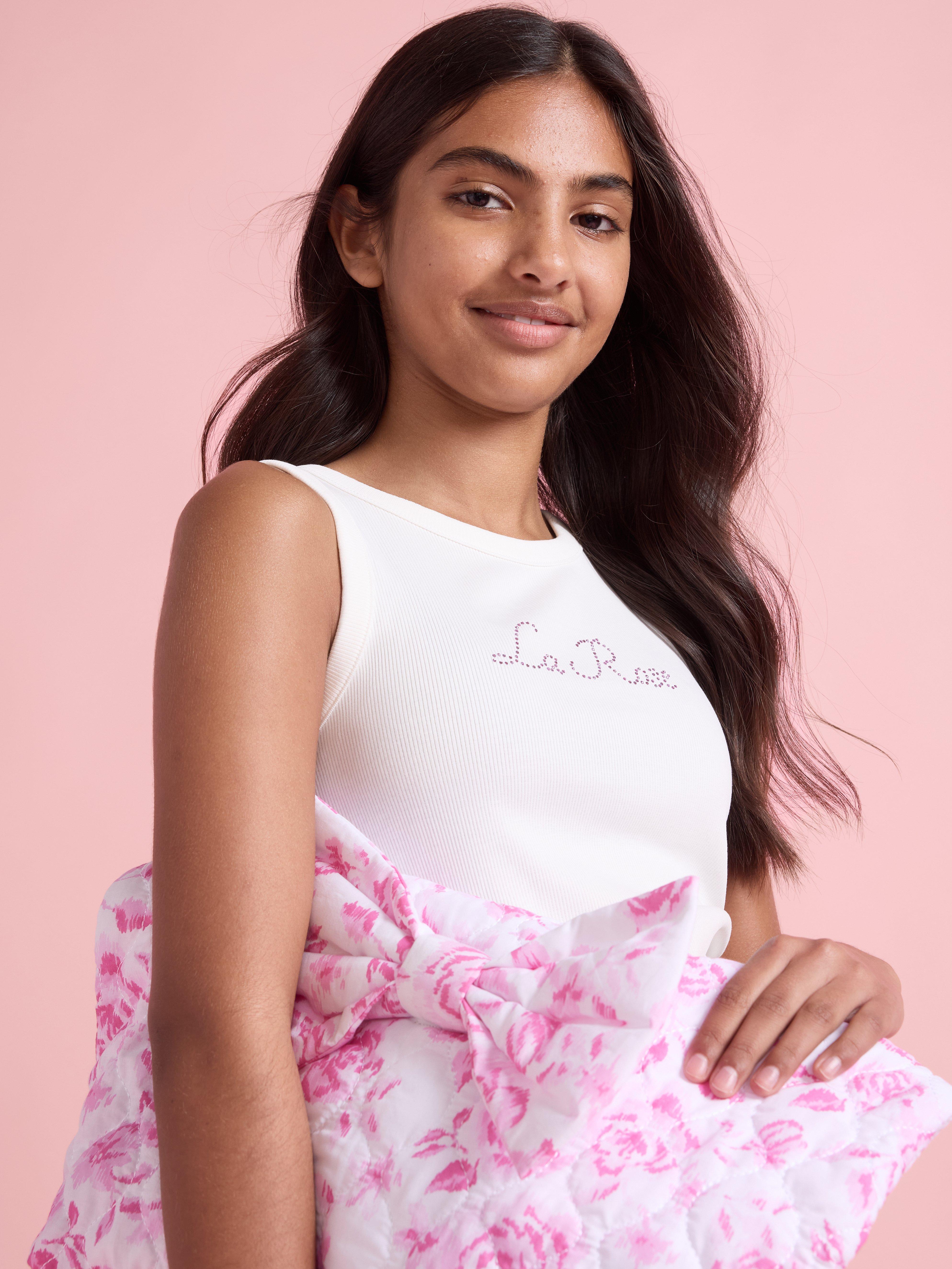 Top - Kids Wear - White