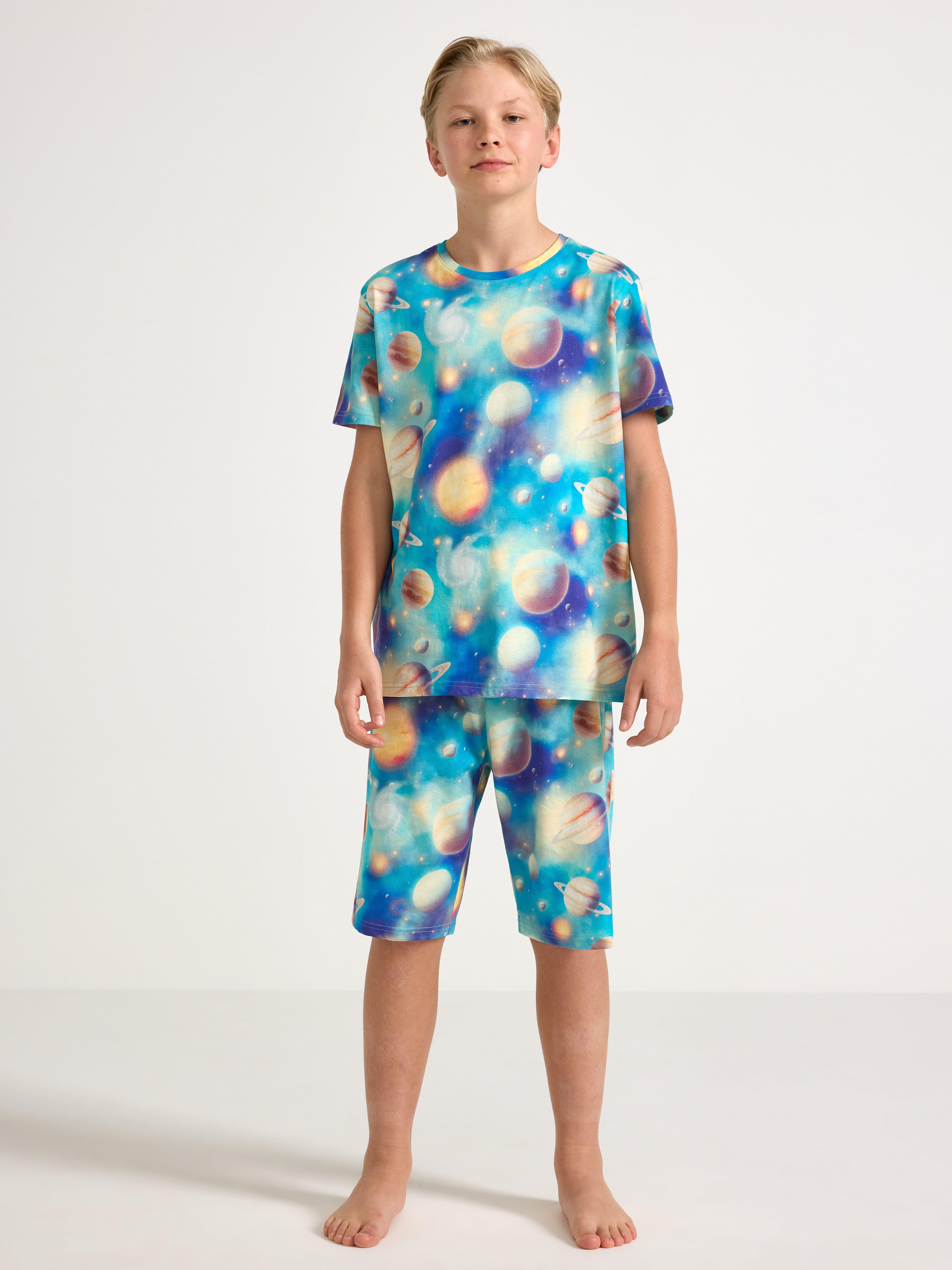 Pyjamas - Børn - Aqua