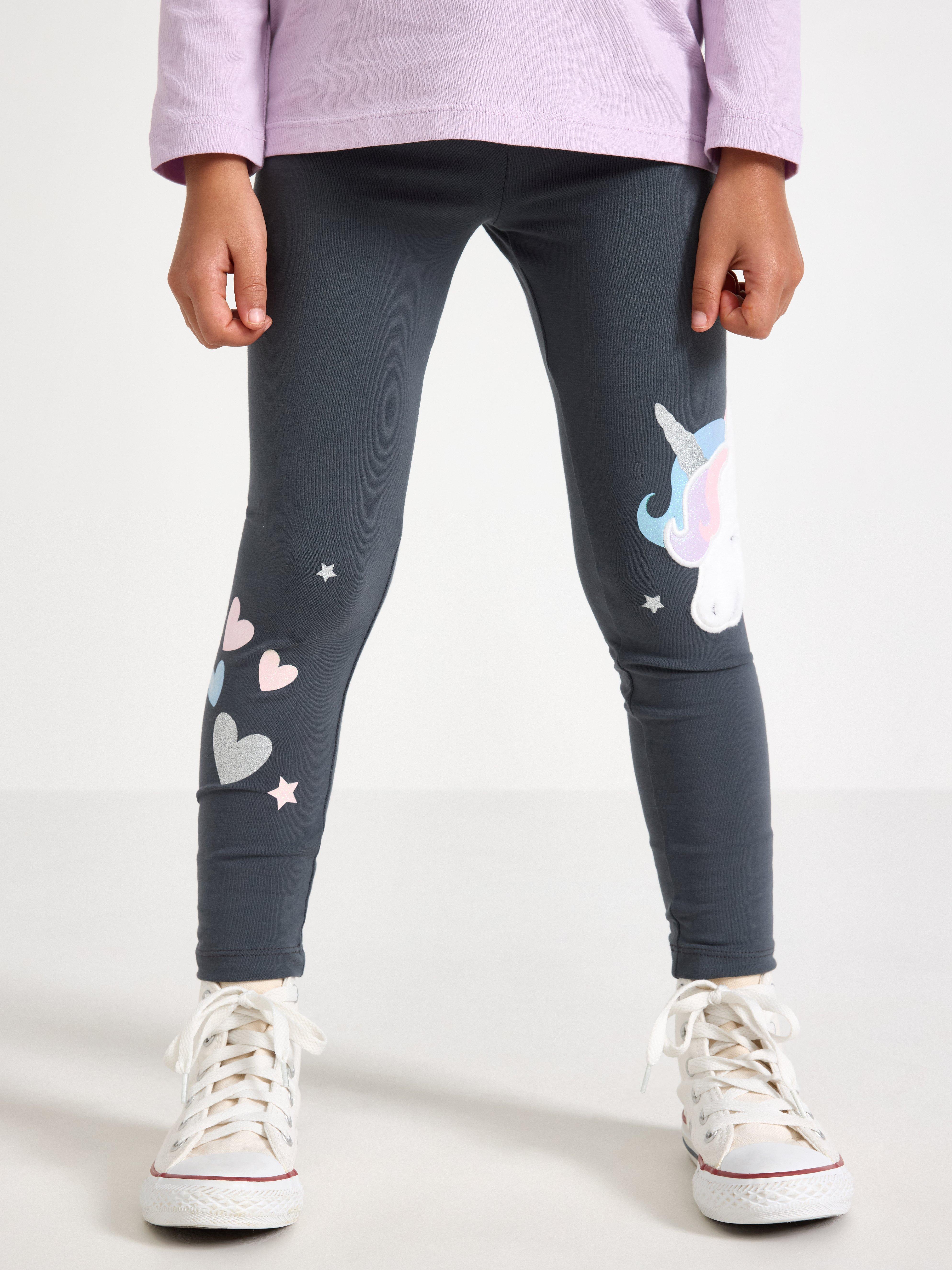 Leggings - Børn - Grå