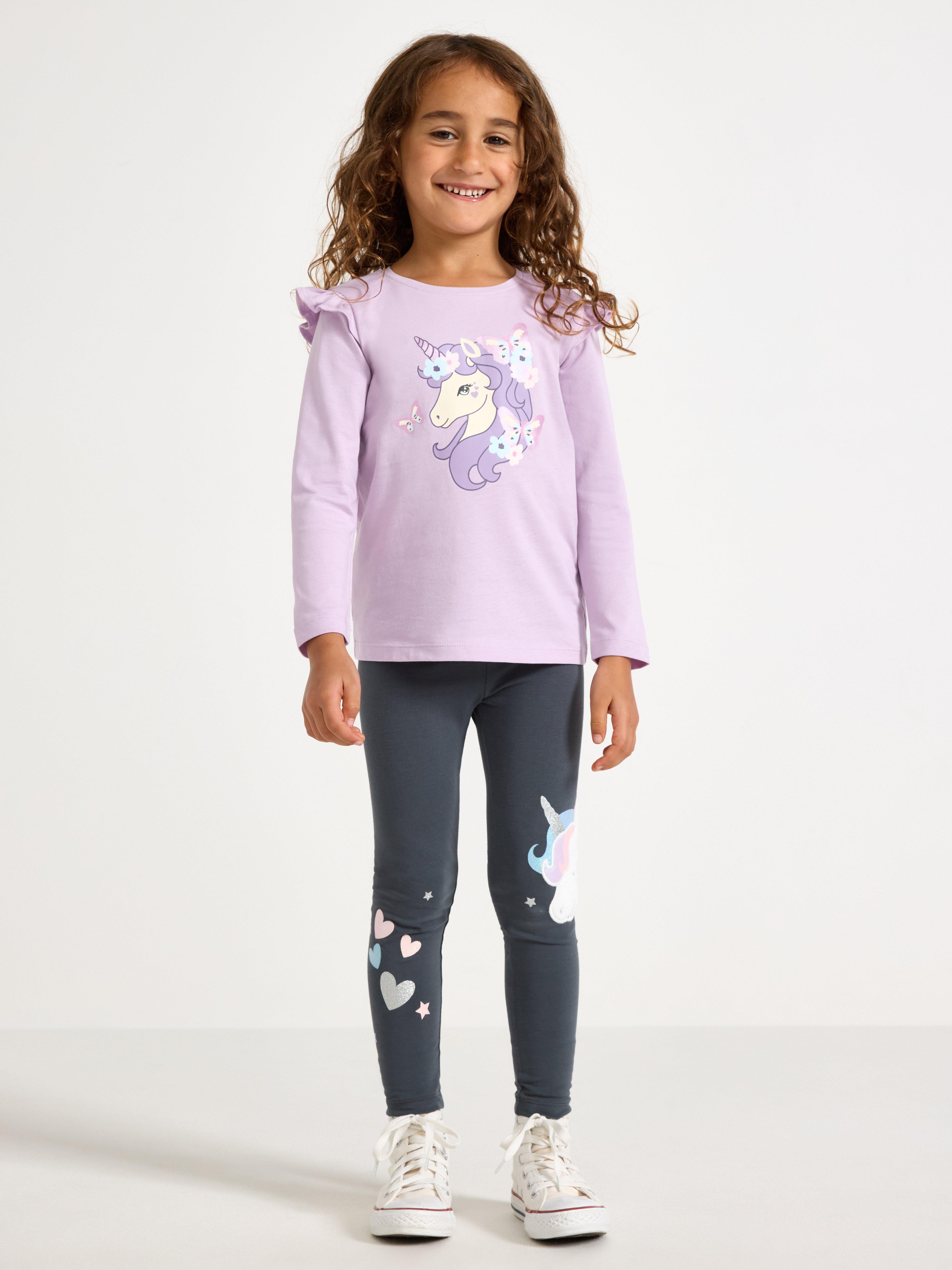 Leggings - Børn - Grå