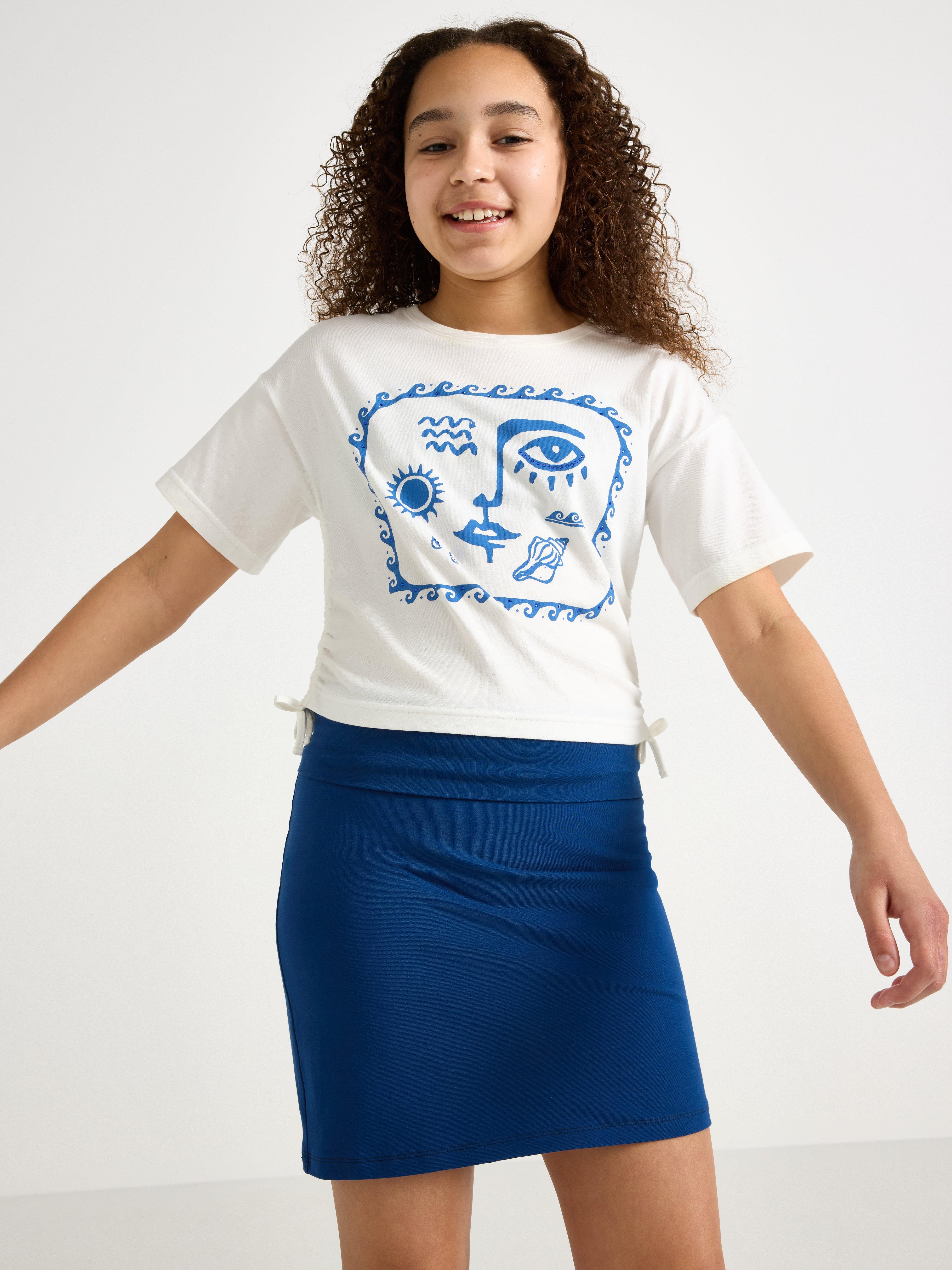 Top - Kids Wear - White