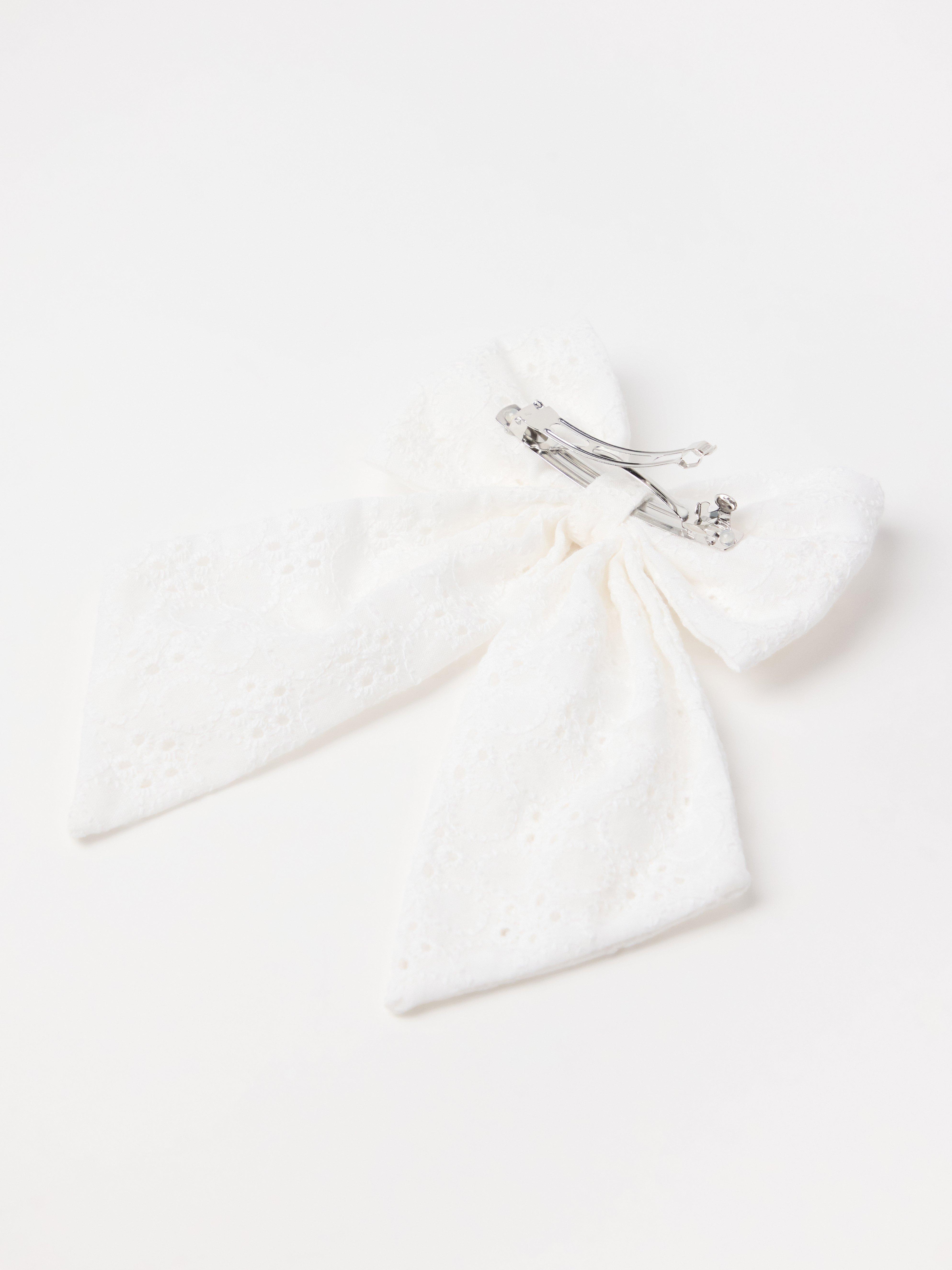 Hair Clips - Kids Wear - White