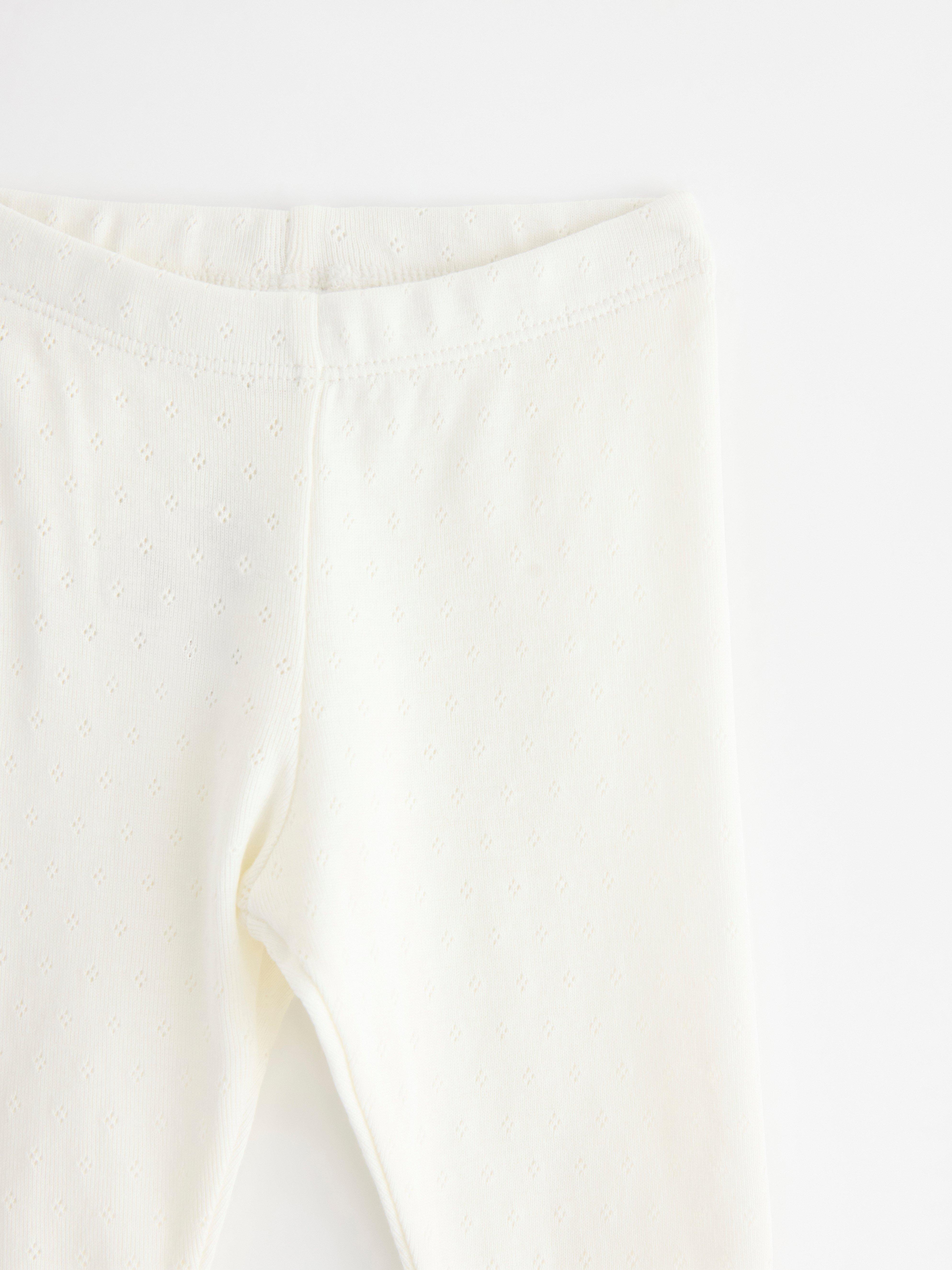 Leggings - Kids Wear - White