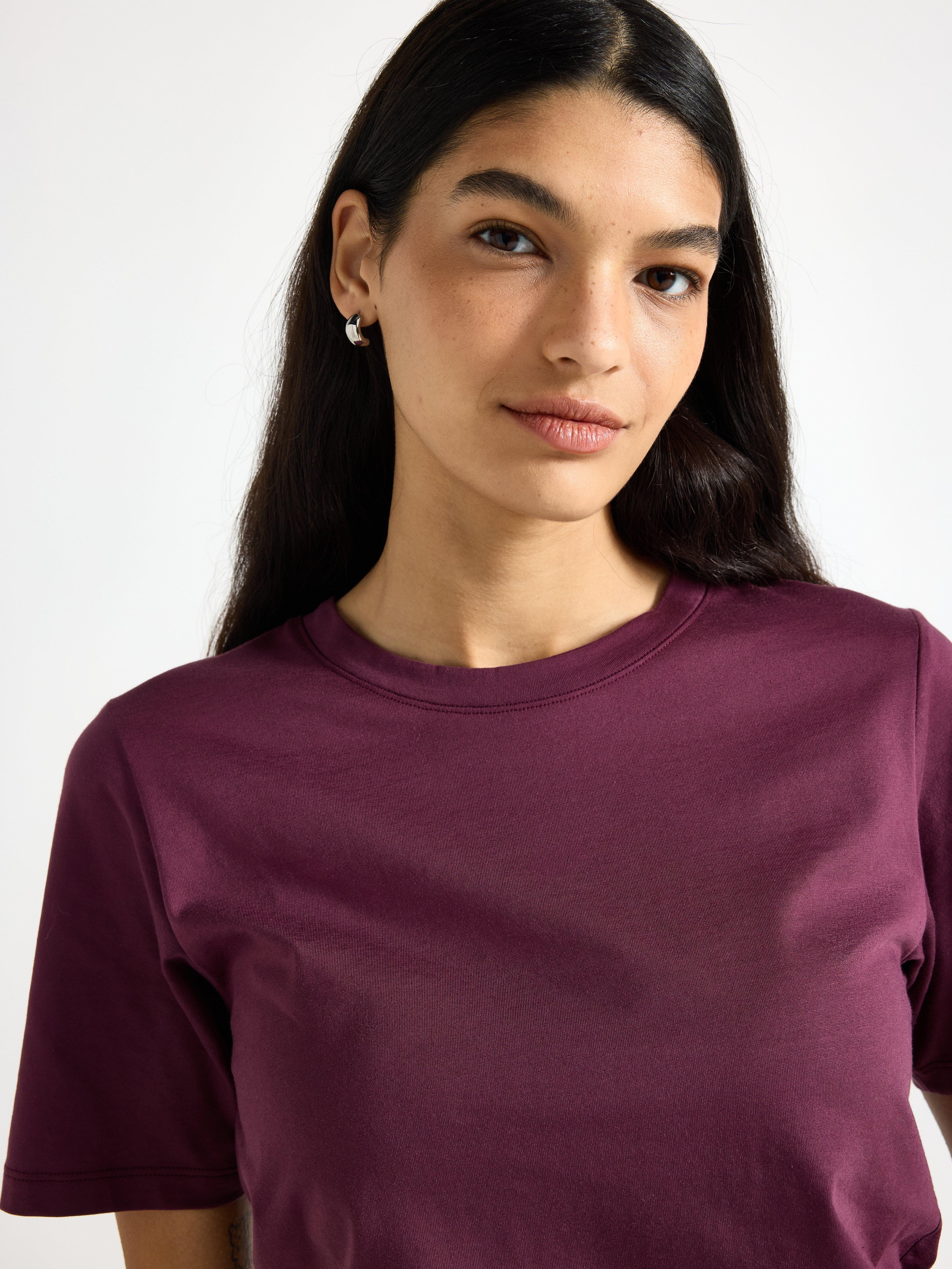T-shirt - Womens Wear - Lilac