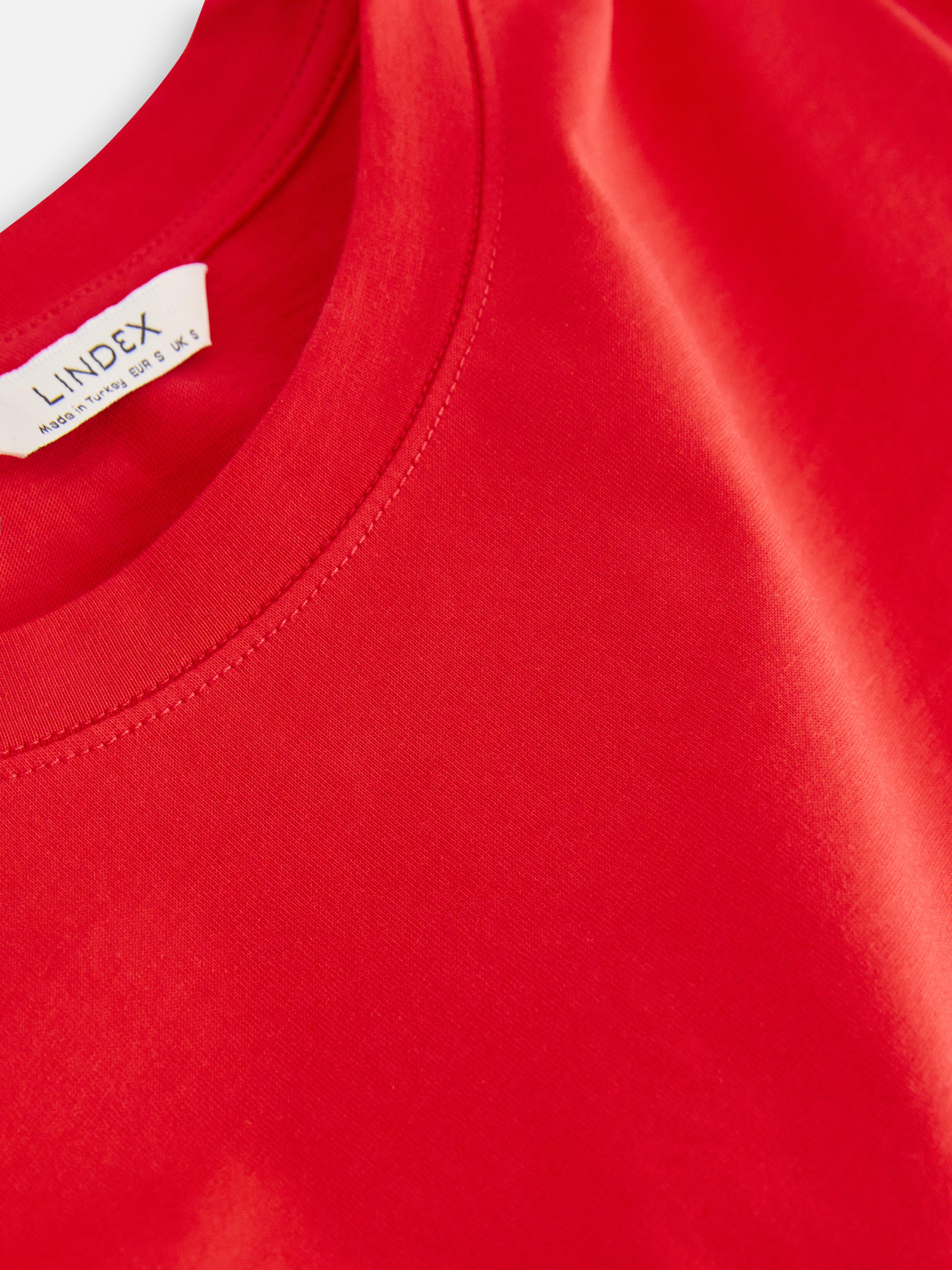T-shirt - Dame - Rød