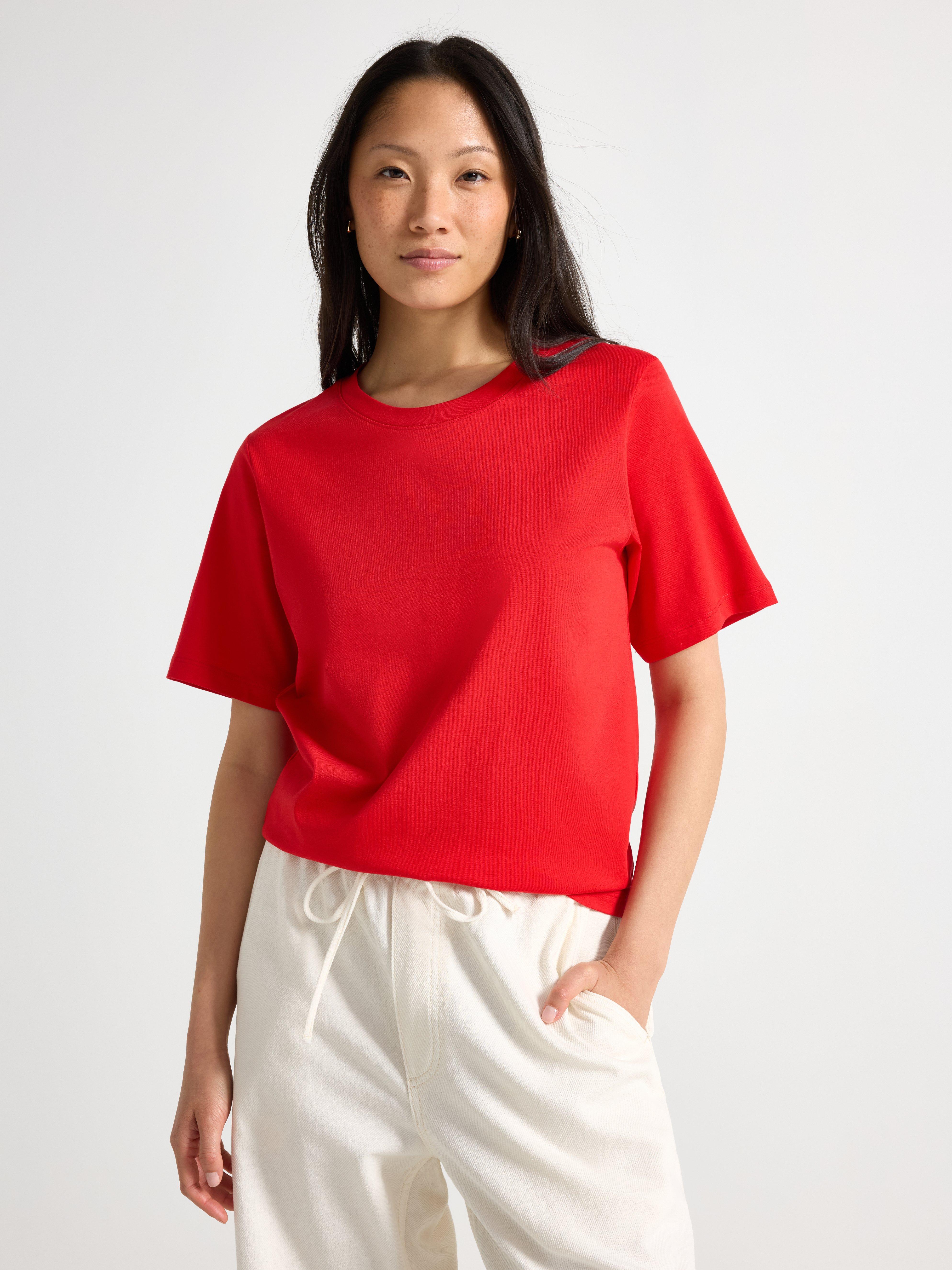 T-shirt - Womens Wear - Red