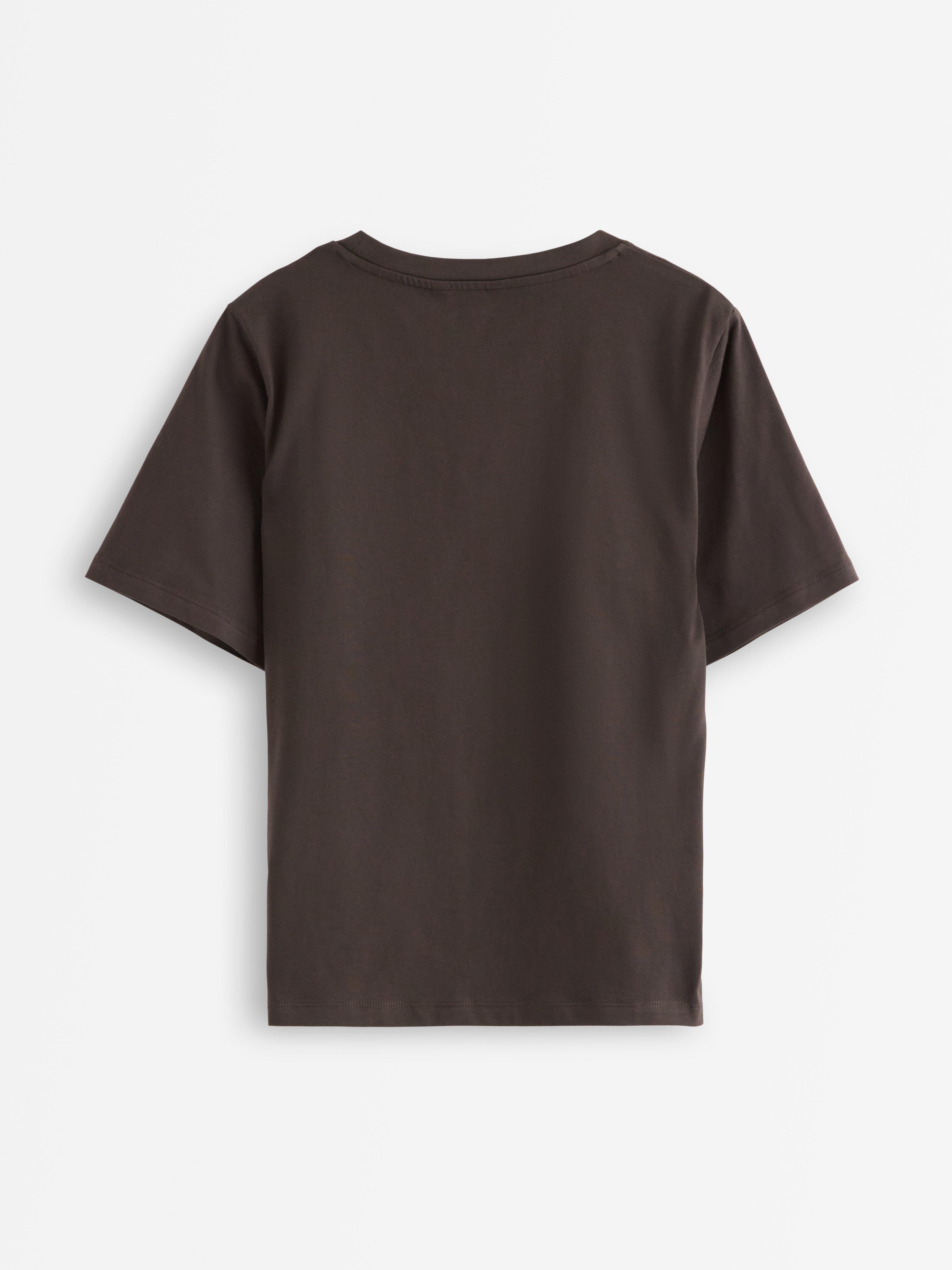 T-shirt - Dame - Brun