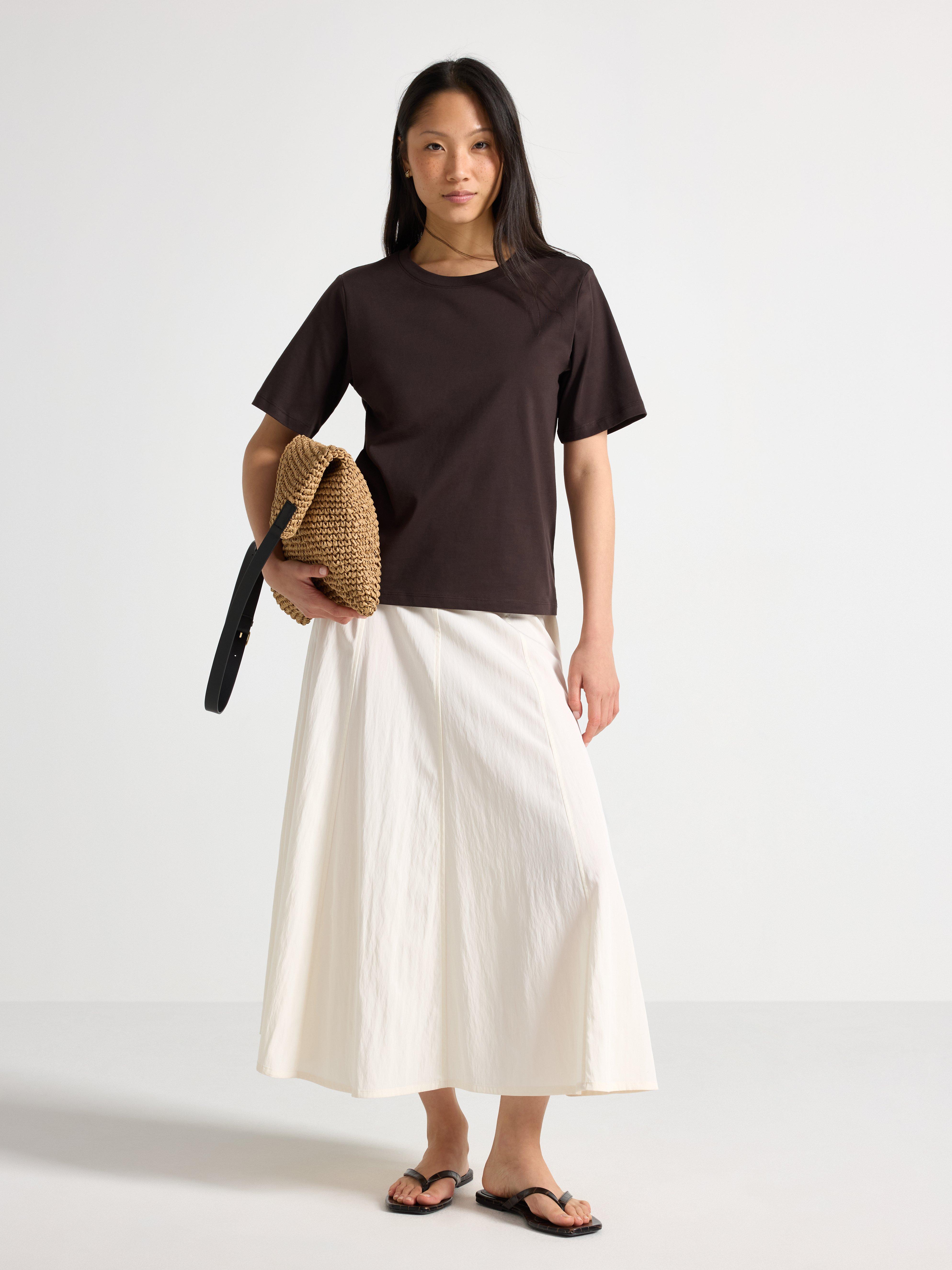 T-shirt - Womens Wear - Brown