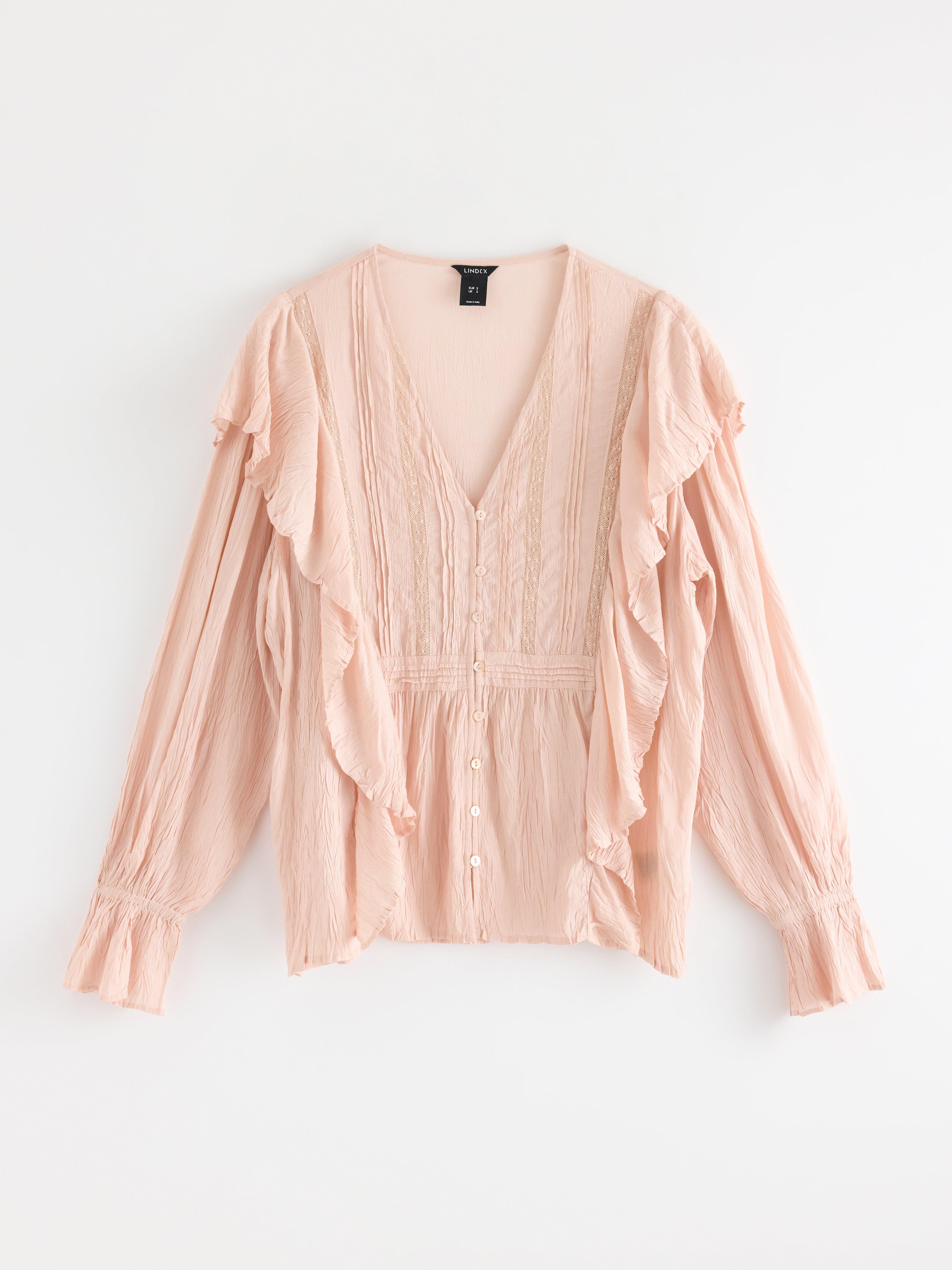 Bluse - Dame - Korall