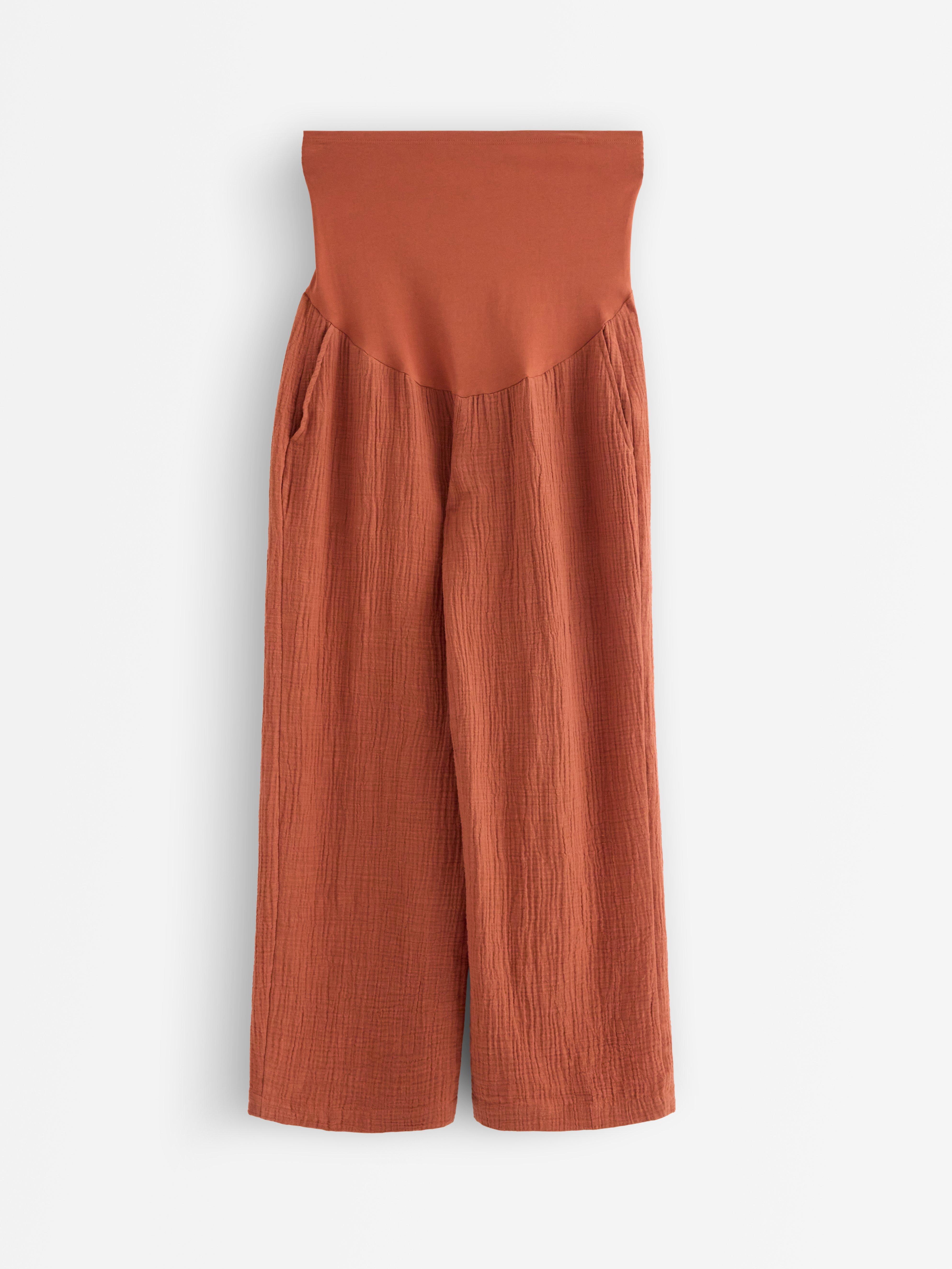Maternity Trousers - Womens Wear - Orange