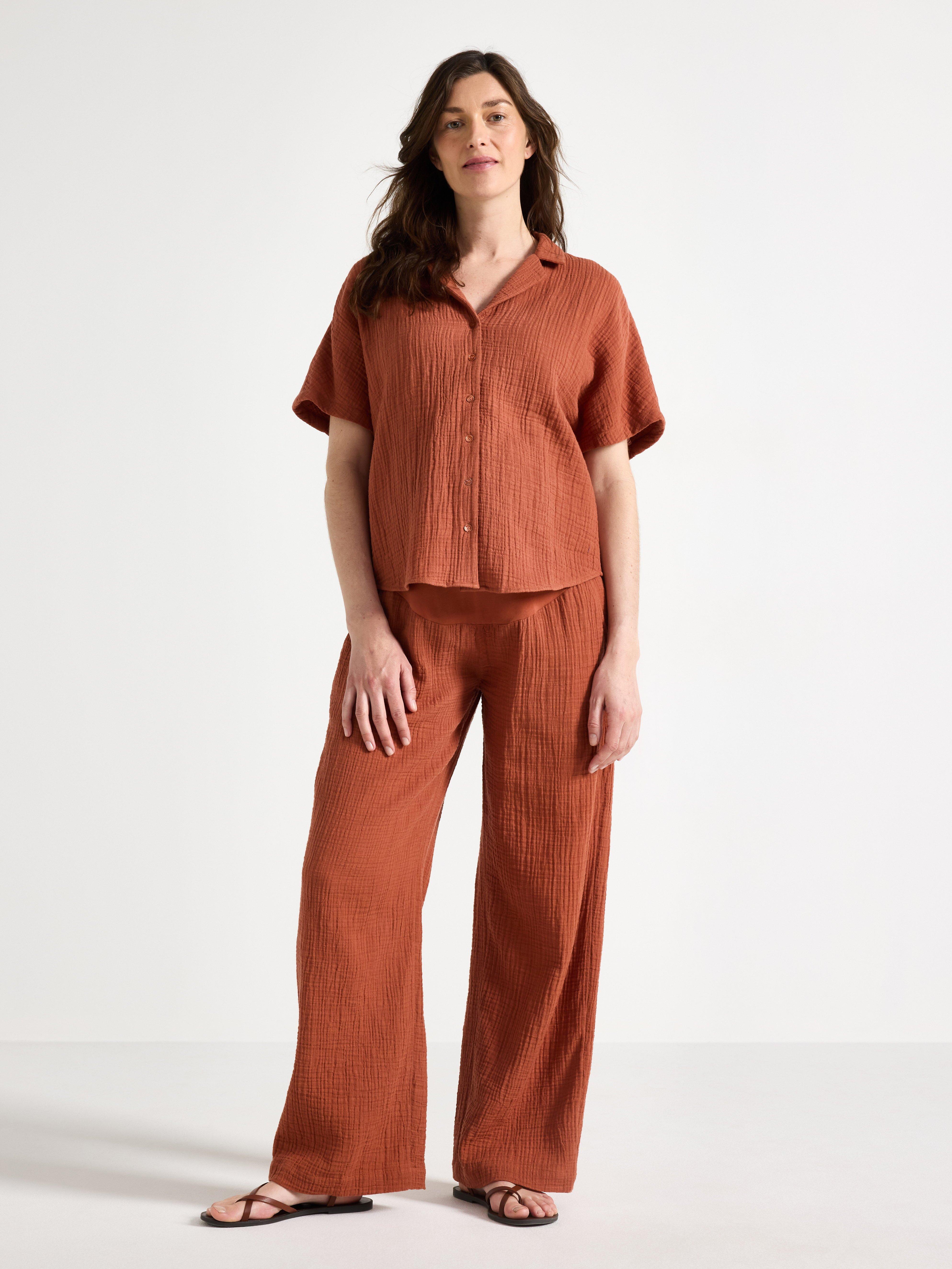 Maternity Trousers - Womens Wear - Orange