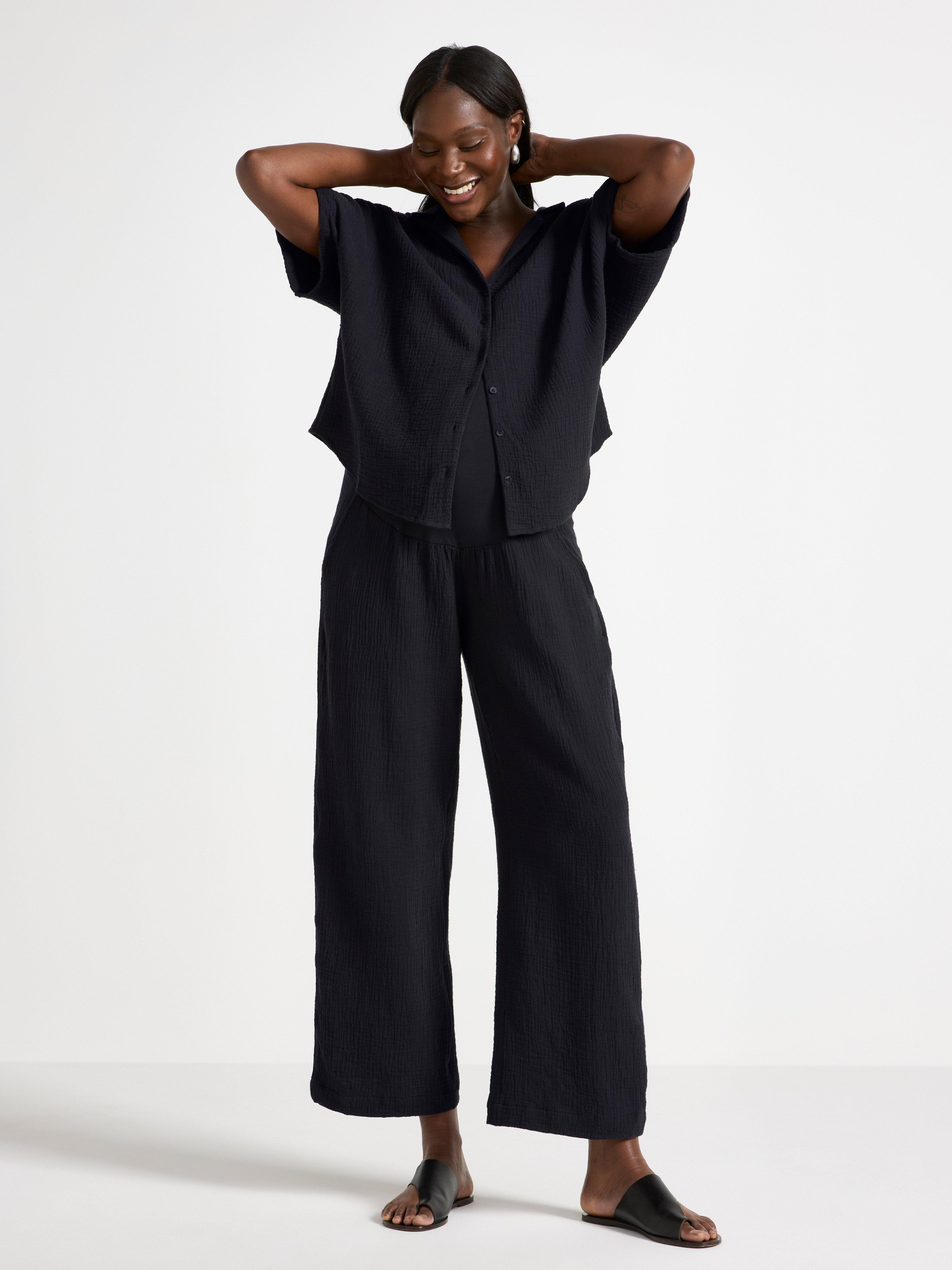 Maternity Trousers - Womens Wear - Black