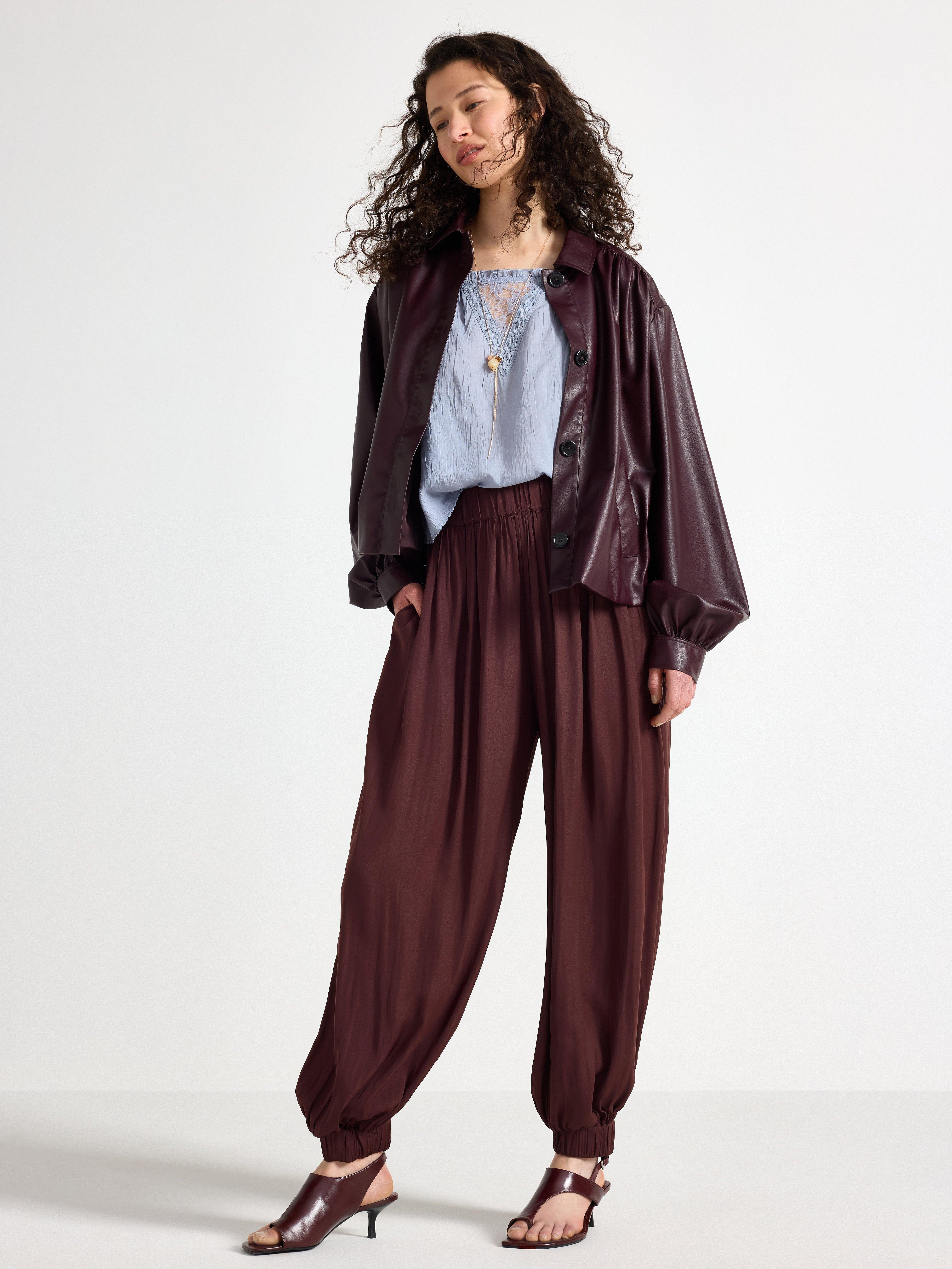 Trousers - Womens Wear - Red