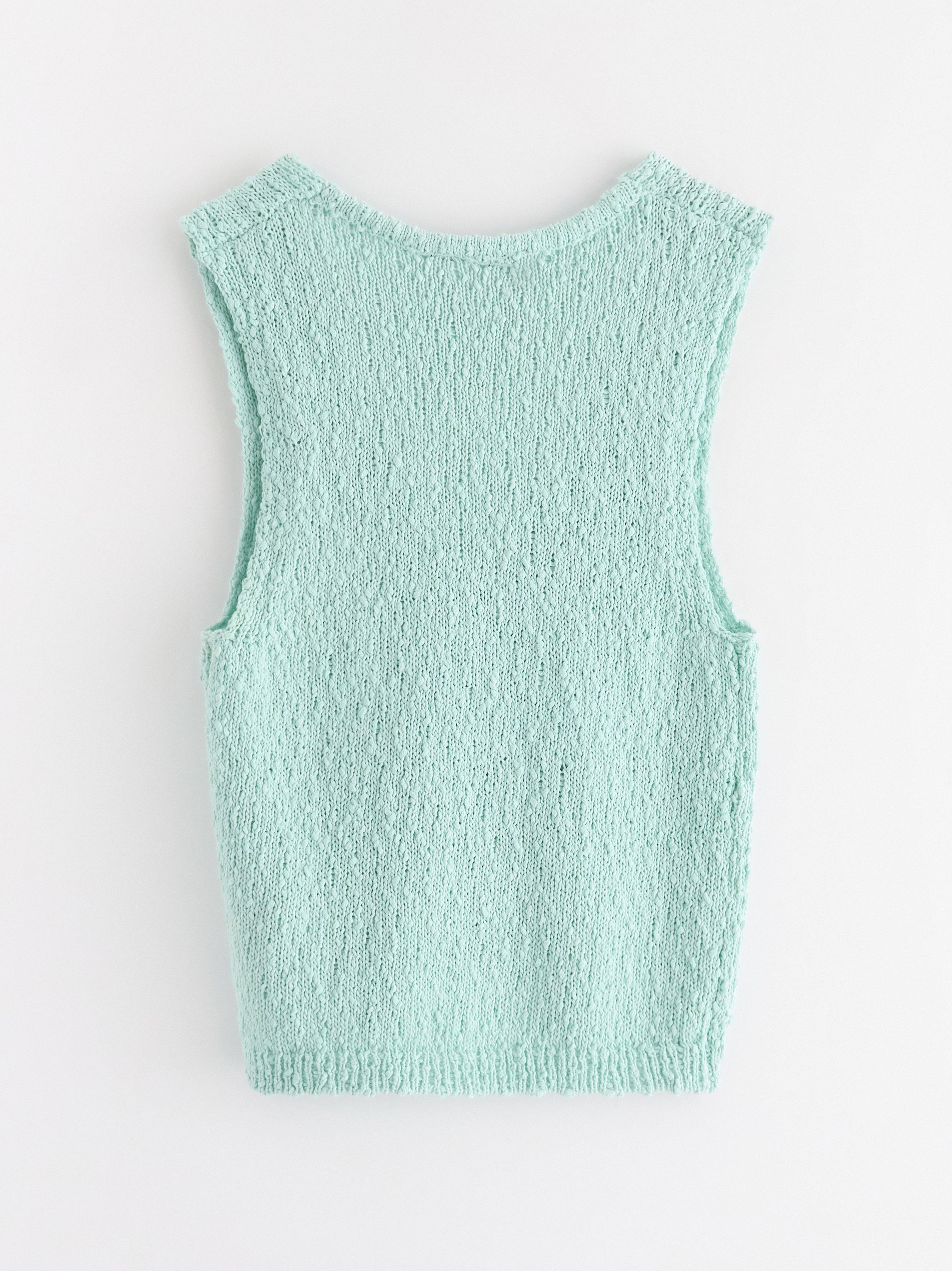 Vest - Womens Wear - Turquoise