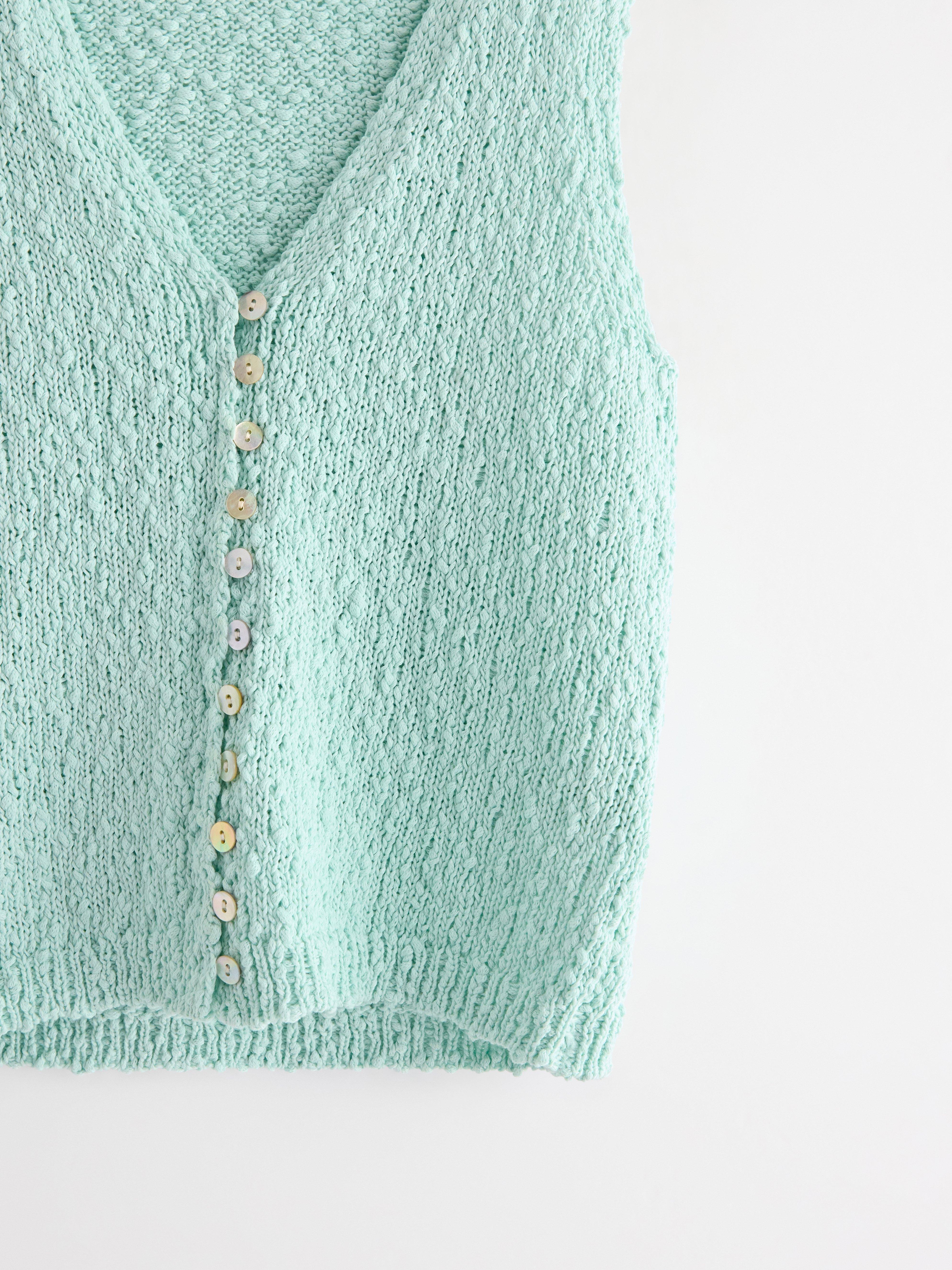 Vest - Womens Wear - Turquoise